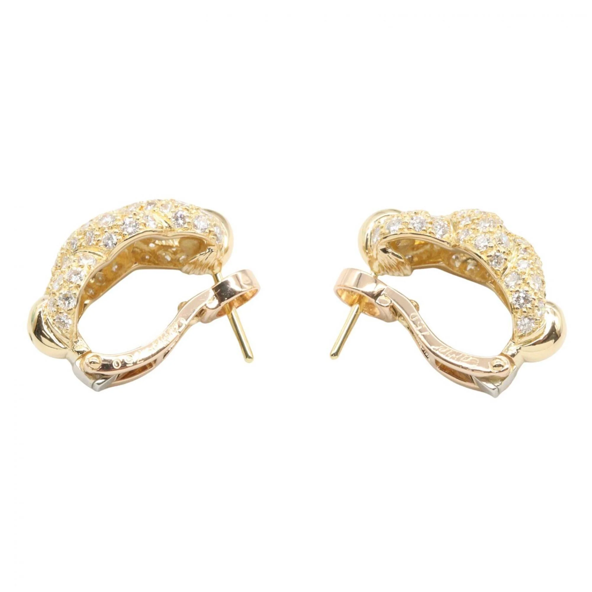 Earrings 18K Yellow Gold - Image 2