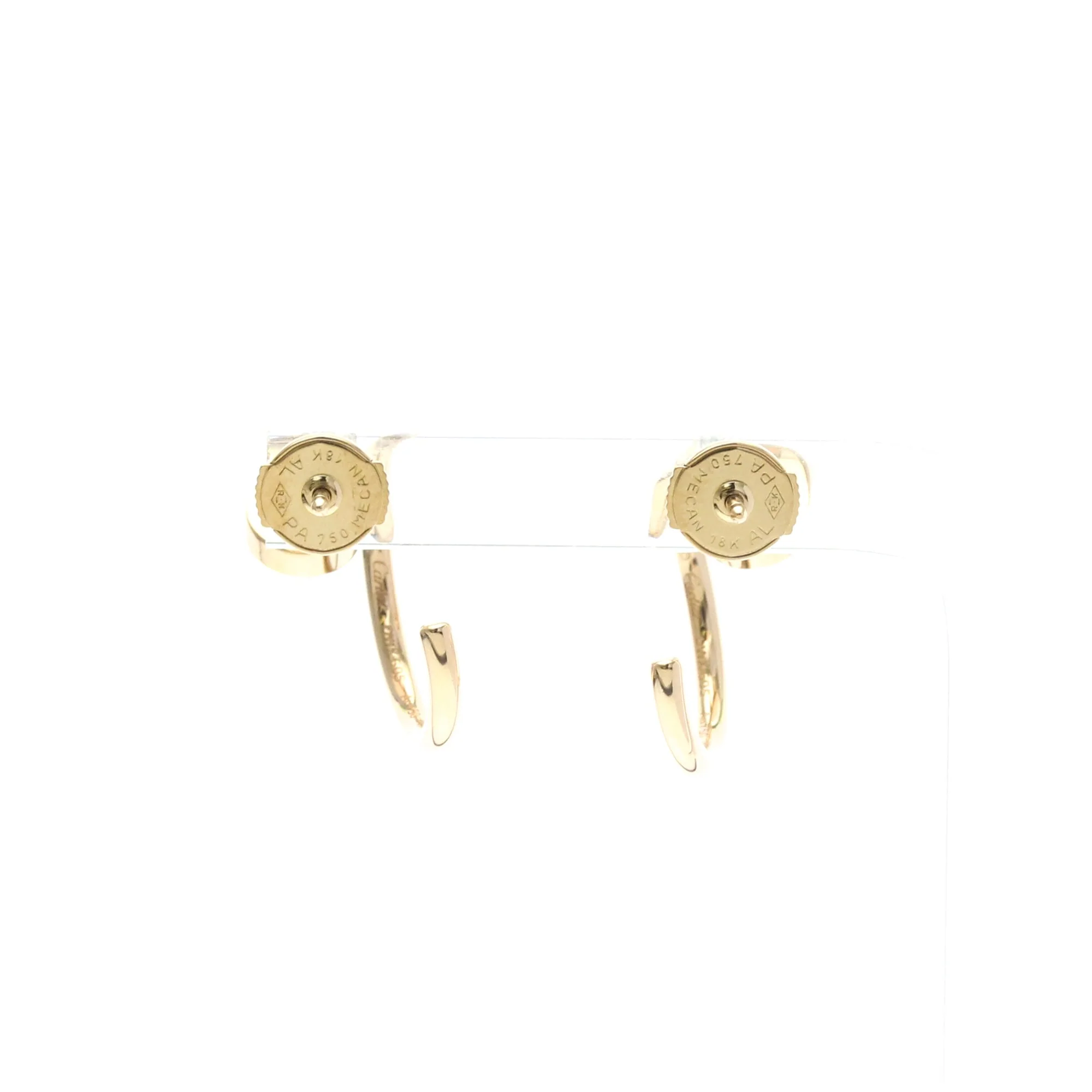 Juste Un Clou Earrings 18K Rose Gold Half Hoop 18K Rose Gold - Image 3