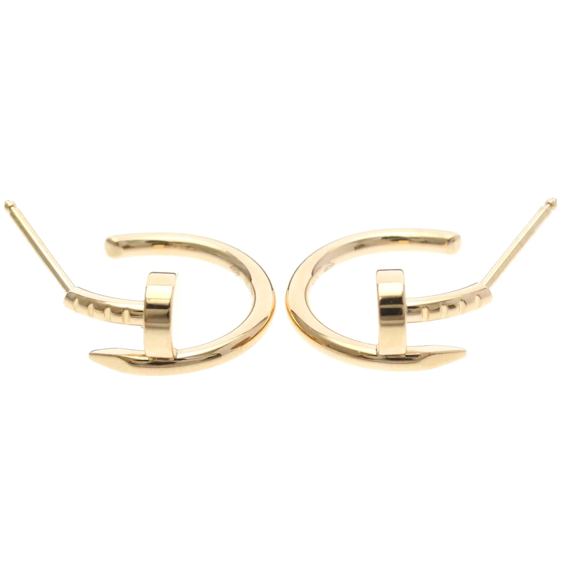 Juste Un Clou Earrings 18K Rose Gold Half Hoop 18K Rose Gold - Image 5