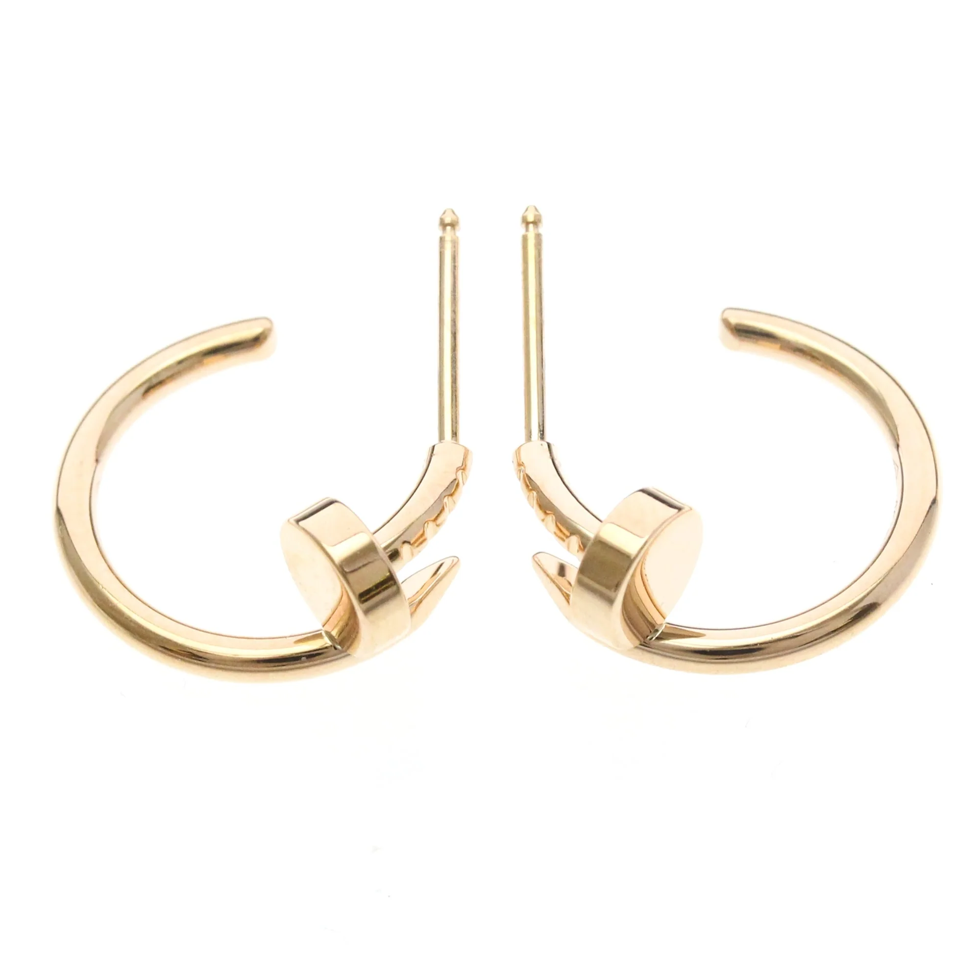 Juste Un Clou Earrings 18K Rose Gold Half Hoop 18K Rose Gold - Image 8