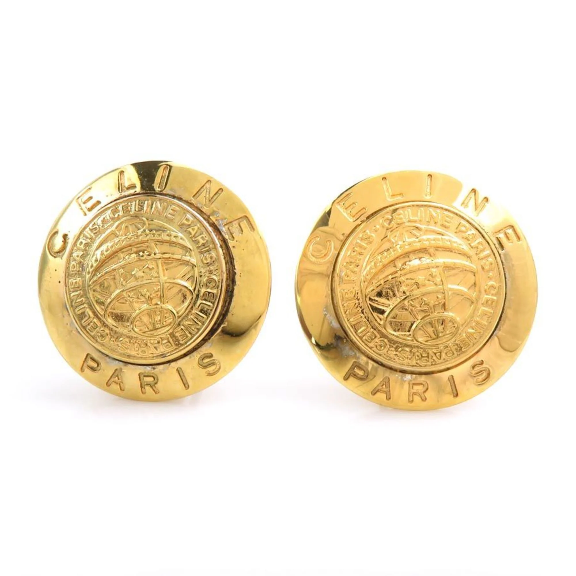 Earrings Gold-Tone Metal