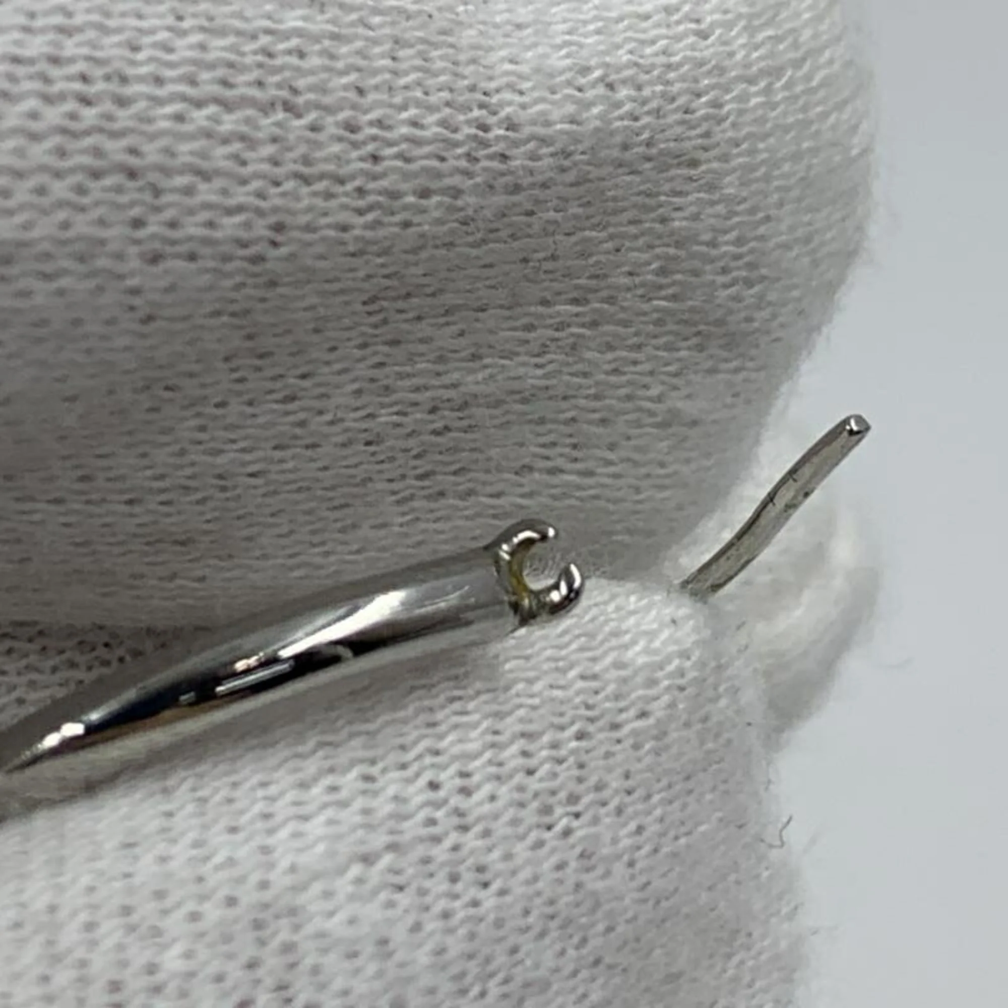 Knot Hoop Earrings Sterling Silver Sterling Silver - Image 3