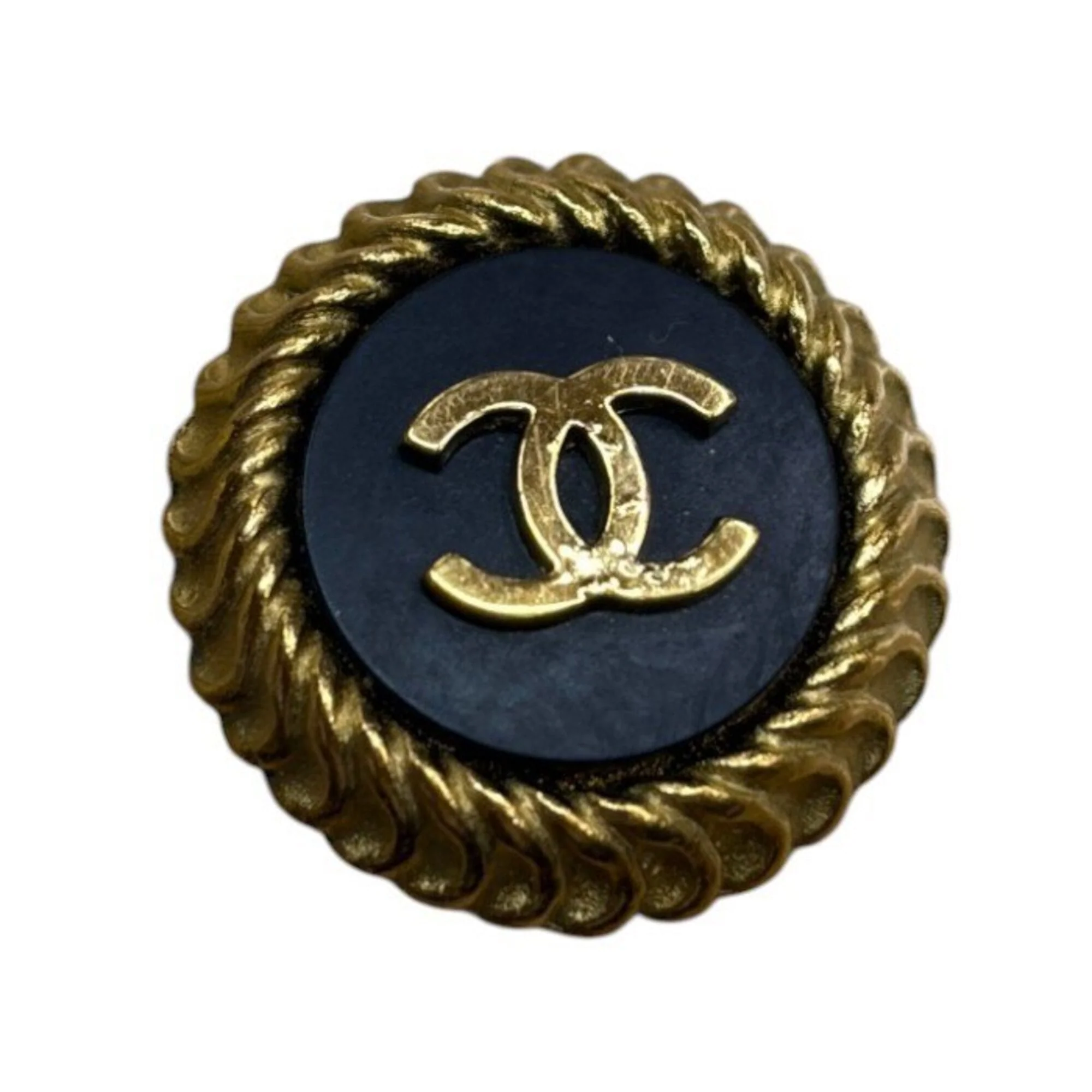 CC Logo Clip-On Earrings Gold-Tone Metal Gold-Tone Metal - Image 5