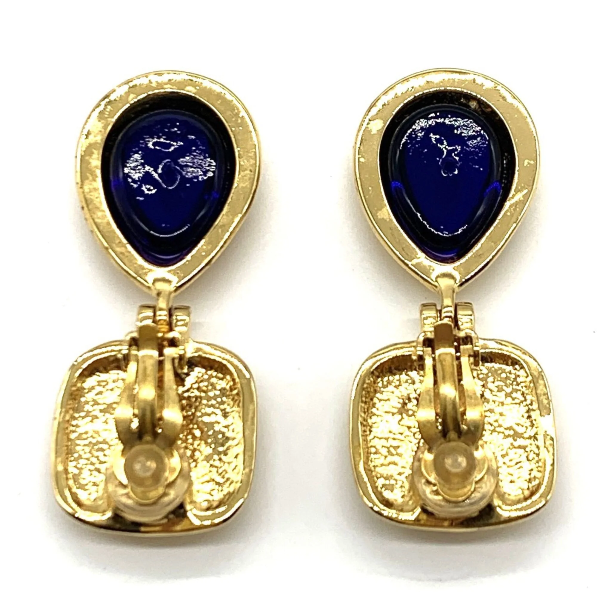 CC Logo Clip-On Earrings Metal - Image 2