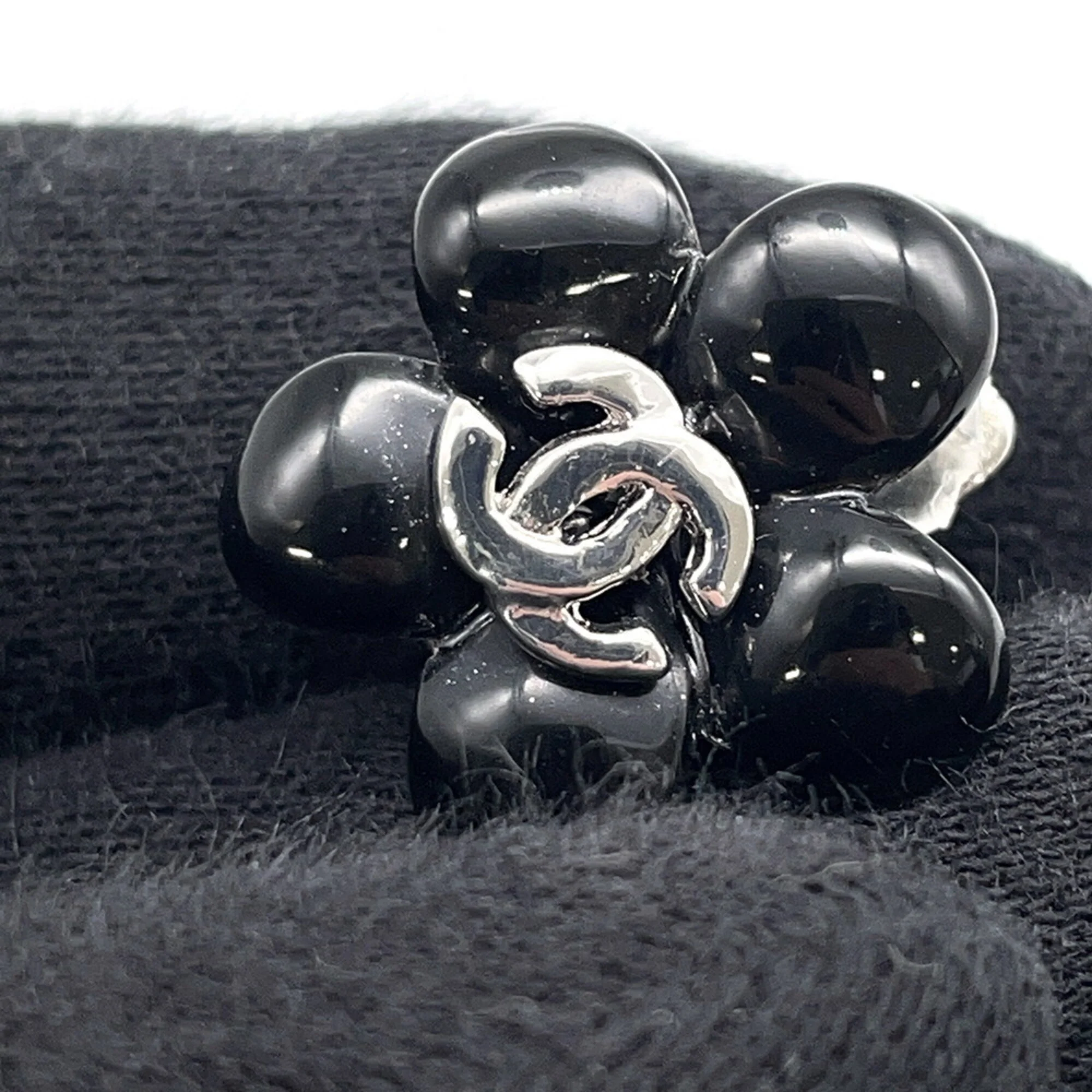 CC Logo Clip-On Earrings Metal - Image 7