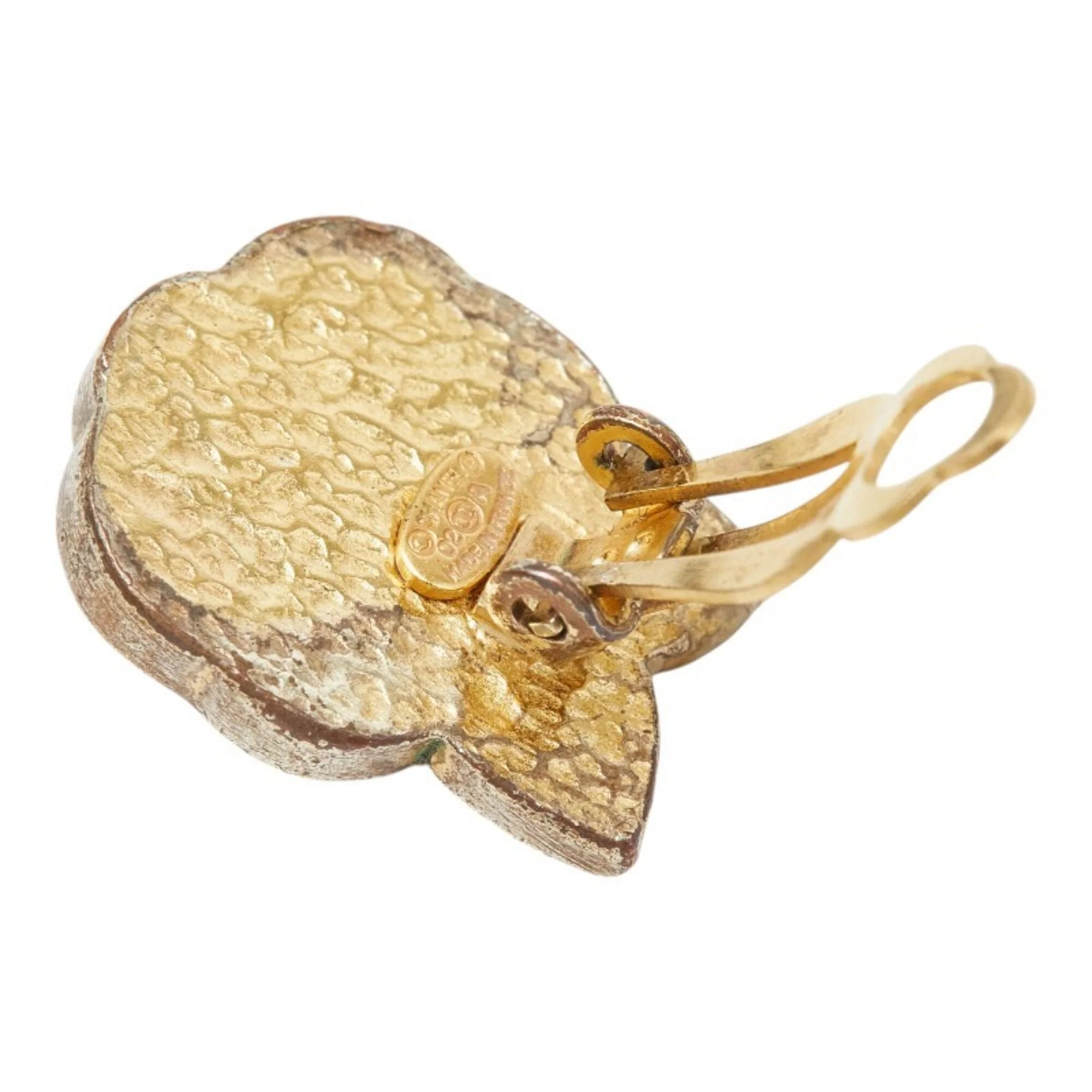 CC Logo Clip-On Earrings Metal - Image 4