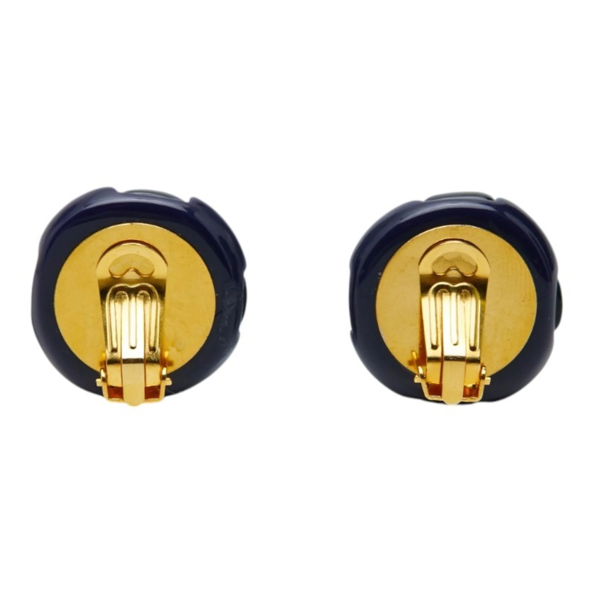 CC Logo Clip-On Earrings Metal - Image 3