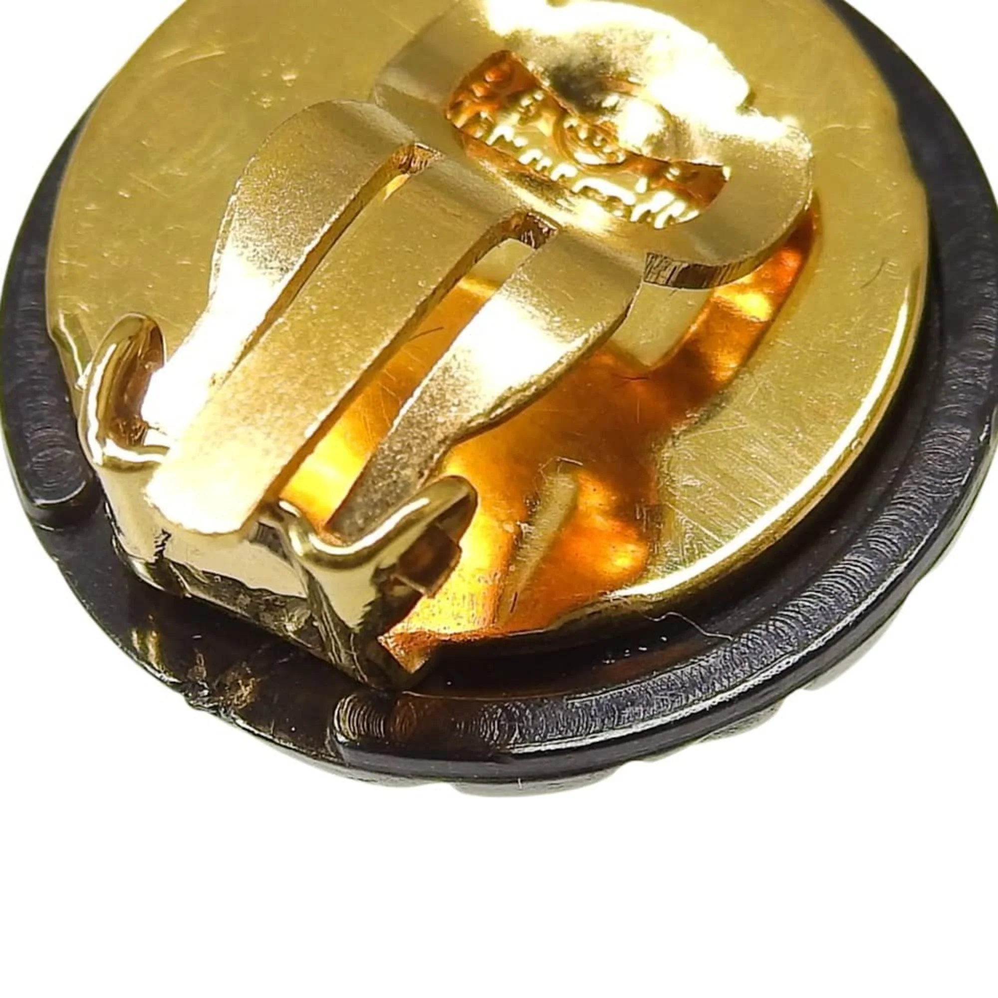 CC Logo Clip-On Earrings Metal - Image 5