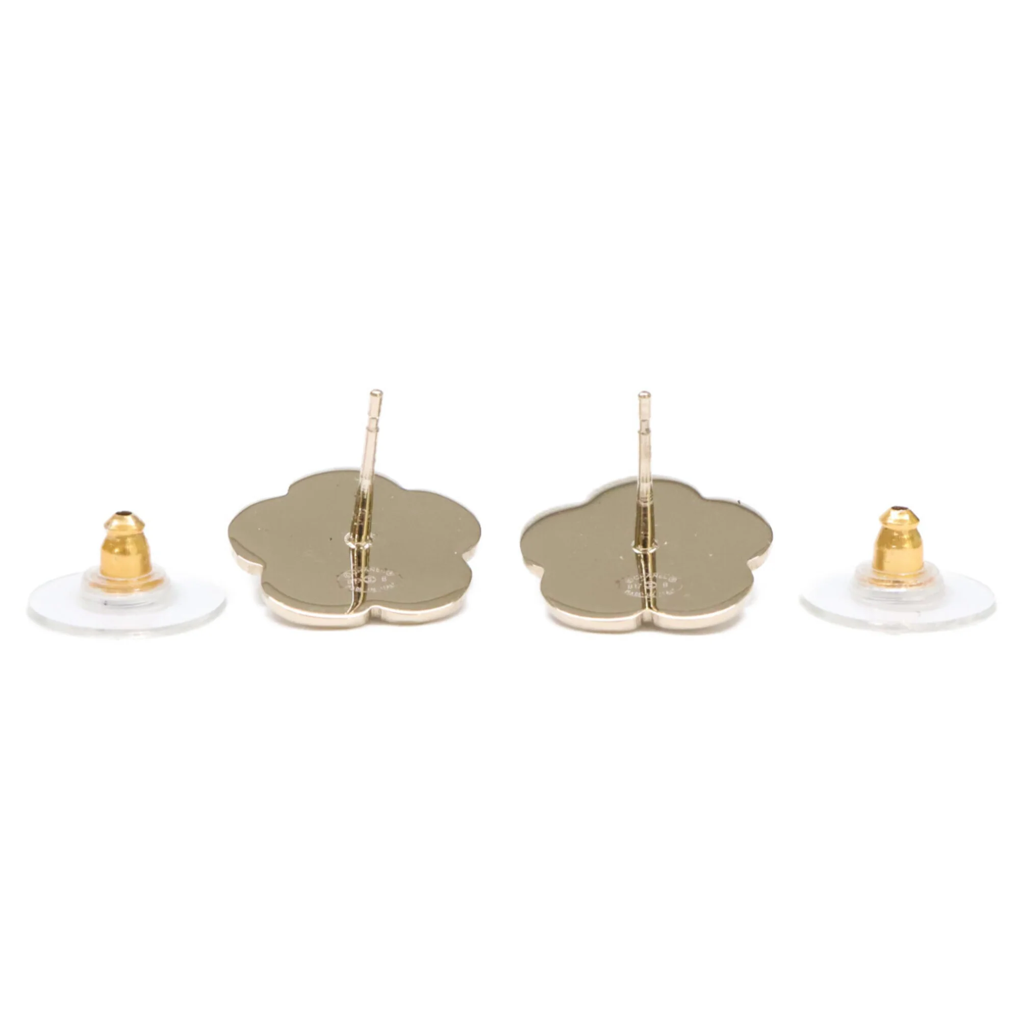 CC Logo Earrings Gold-Tone Metal Gold-Tone Metal - Image 5