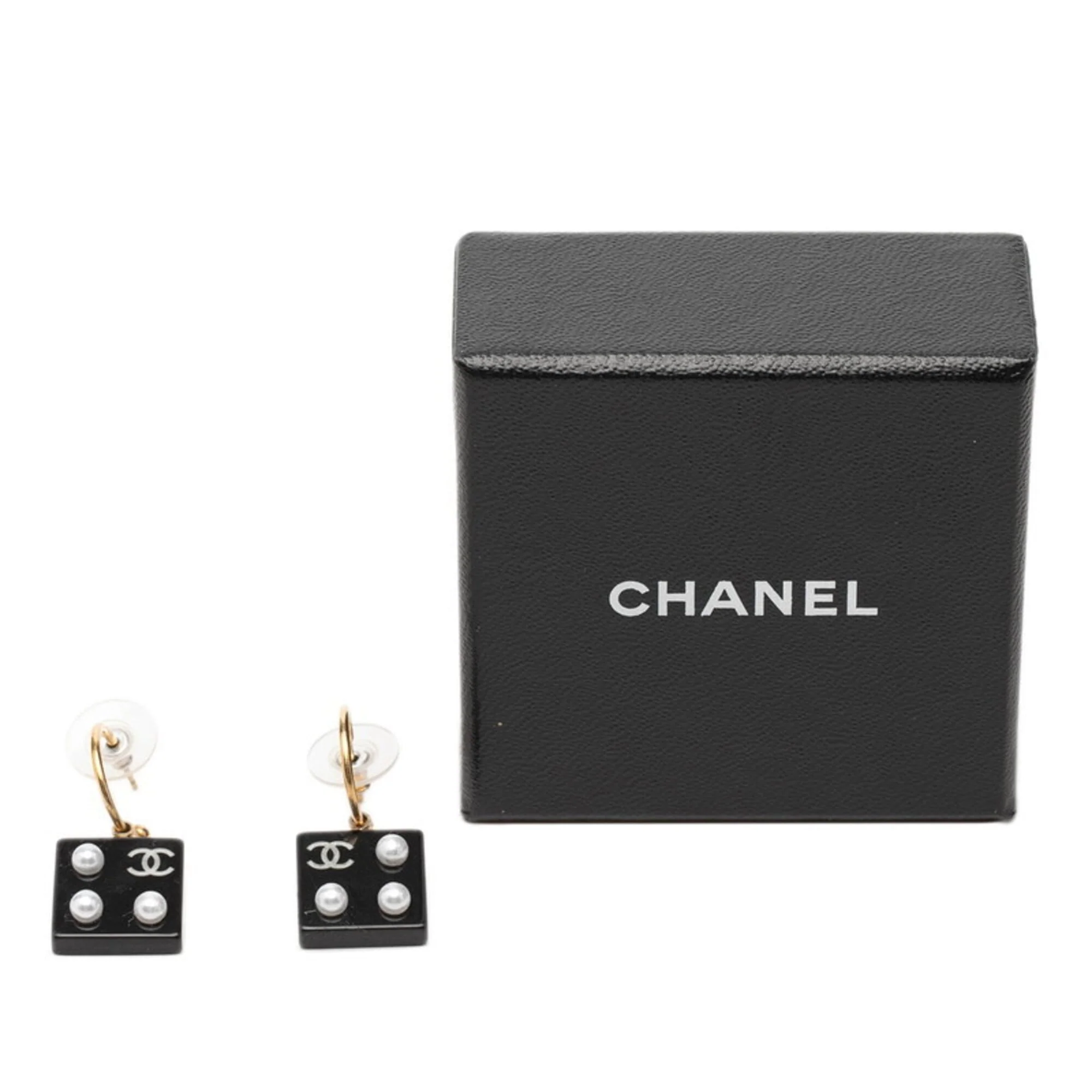 CC Logo Earrings Metal - Image 4