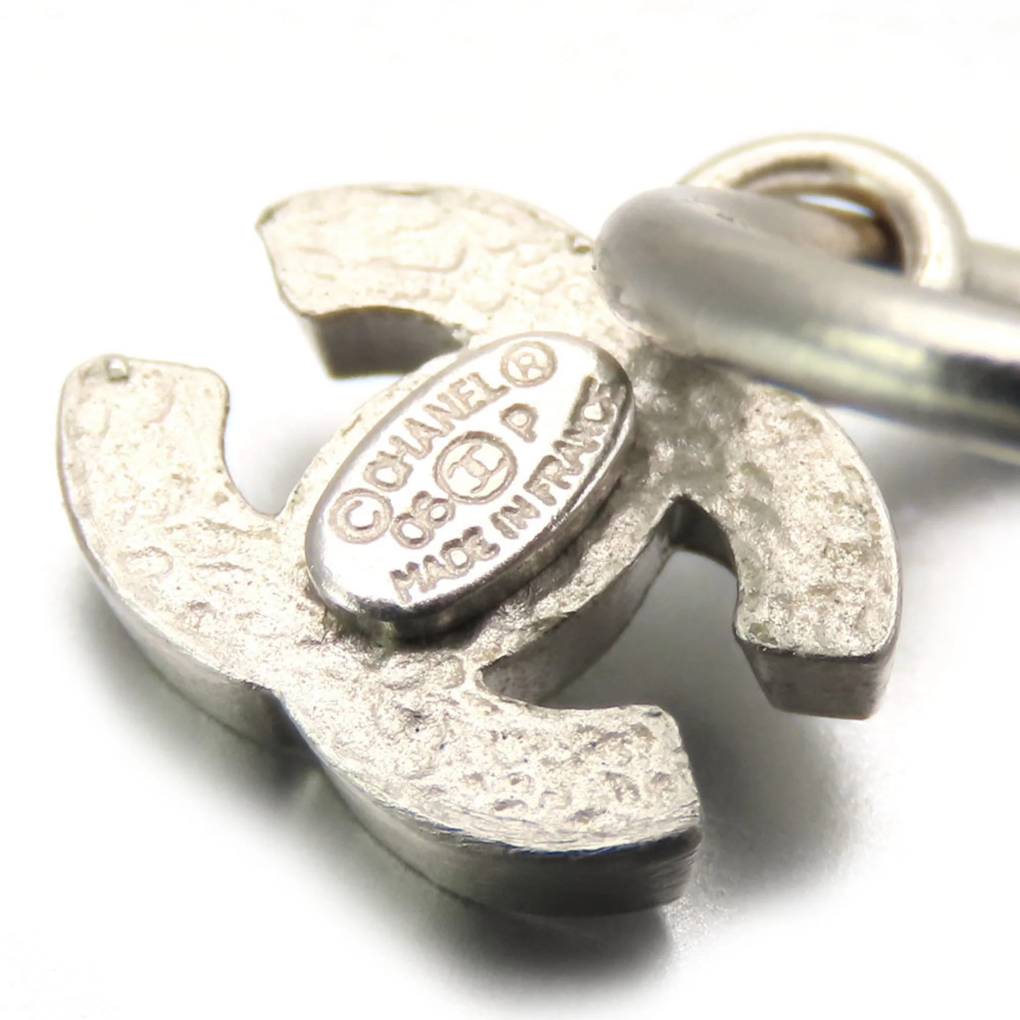 CC Logo Earrings Metal - Image 3