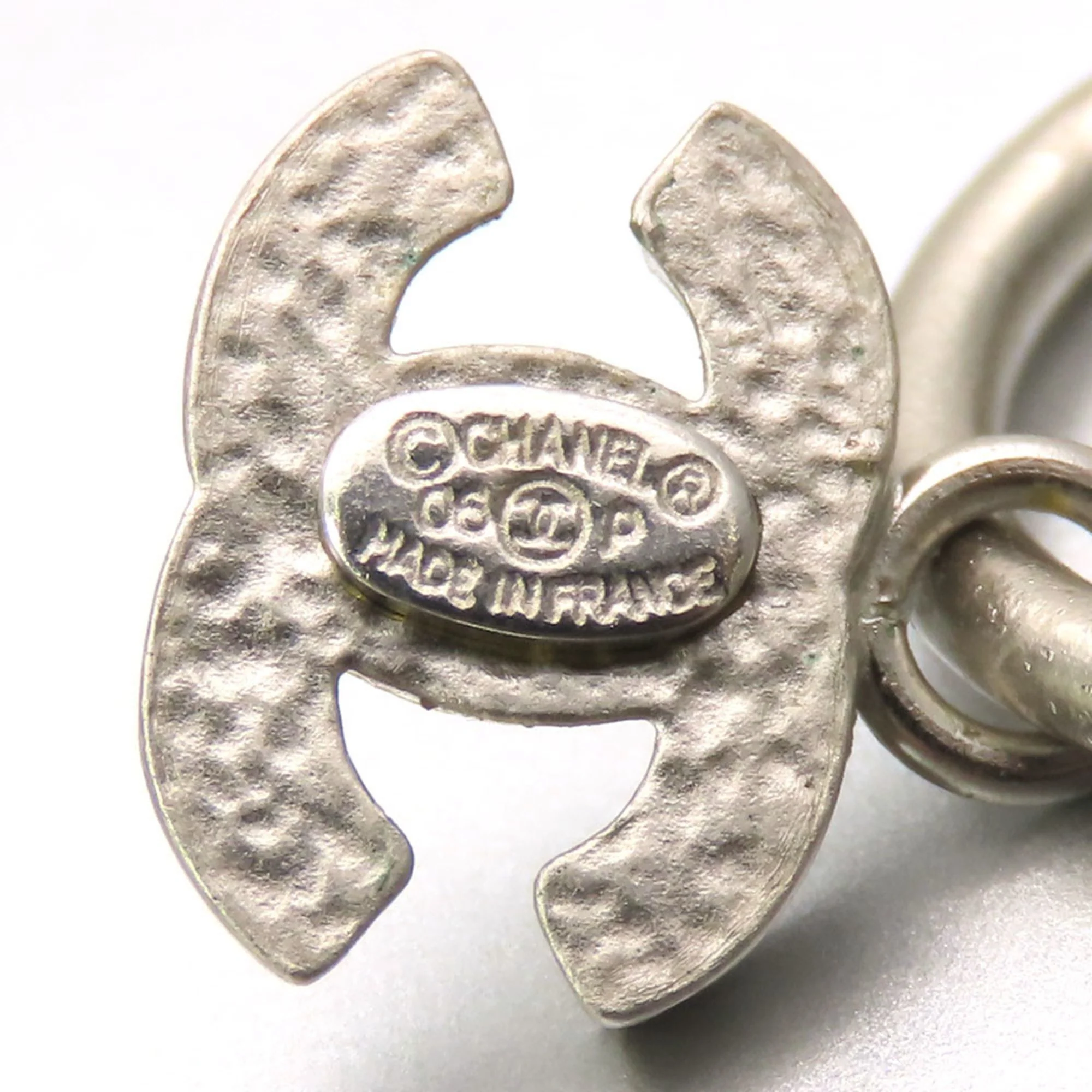 CC Logo Earrings Metal - Image 4