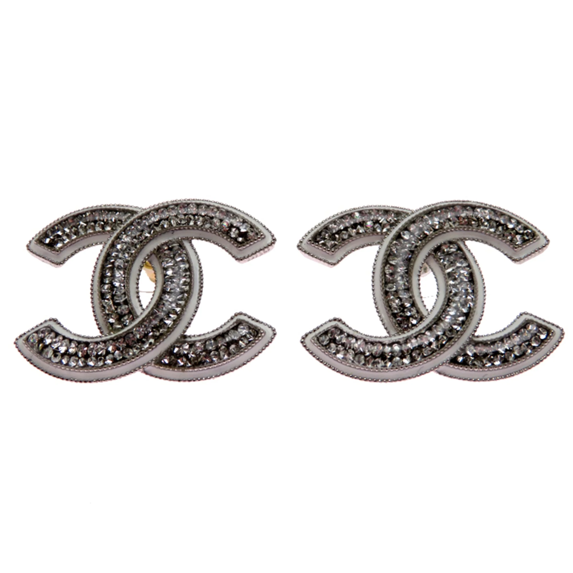 CC Logo Earrings Metal