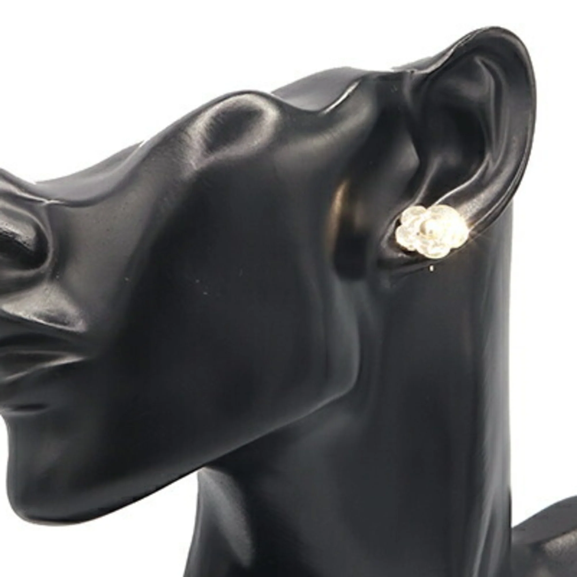 CC Logo Earrings Silver-Tone Metal Silver-Tone Metal - Image 7