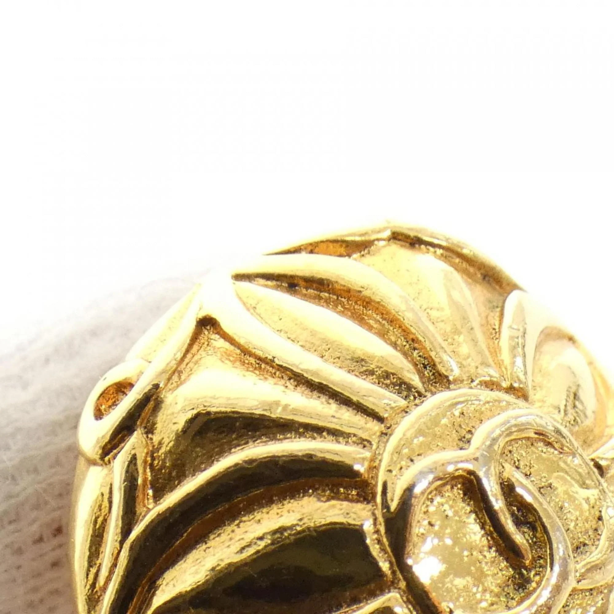 Clip-On Earrings Clip-On Gold-Tone Metal - Image 5
