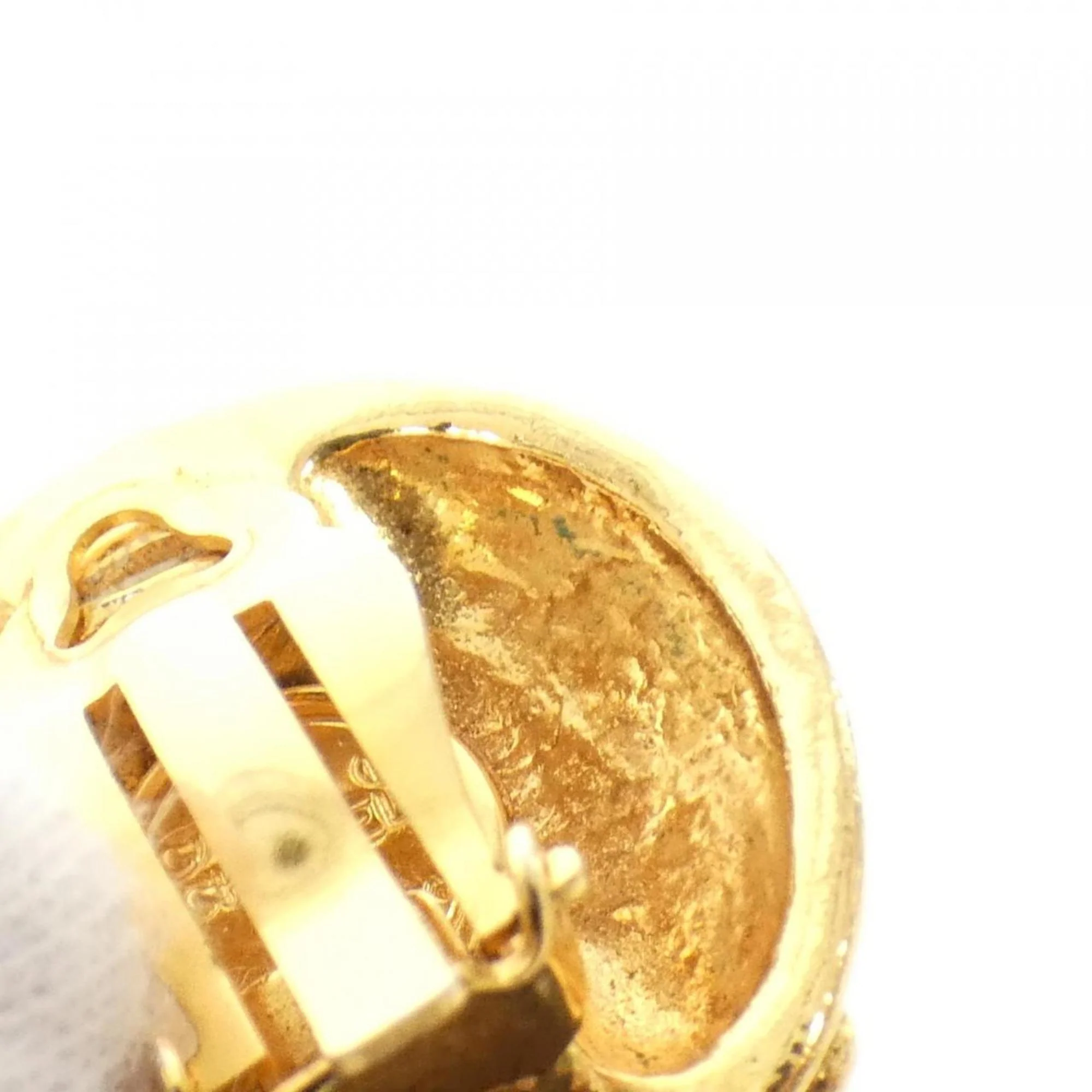 Clip-On Earrings Clip-On Gold-Tone Metal - Image 6