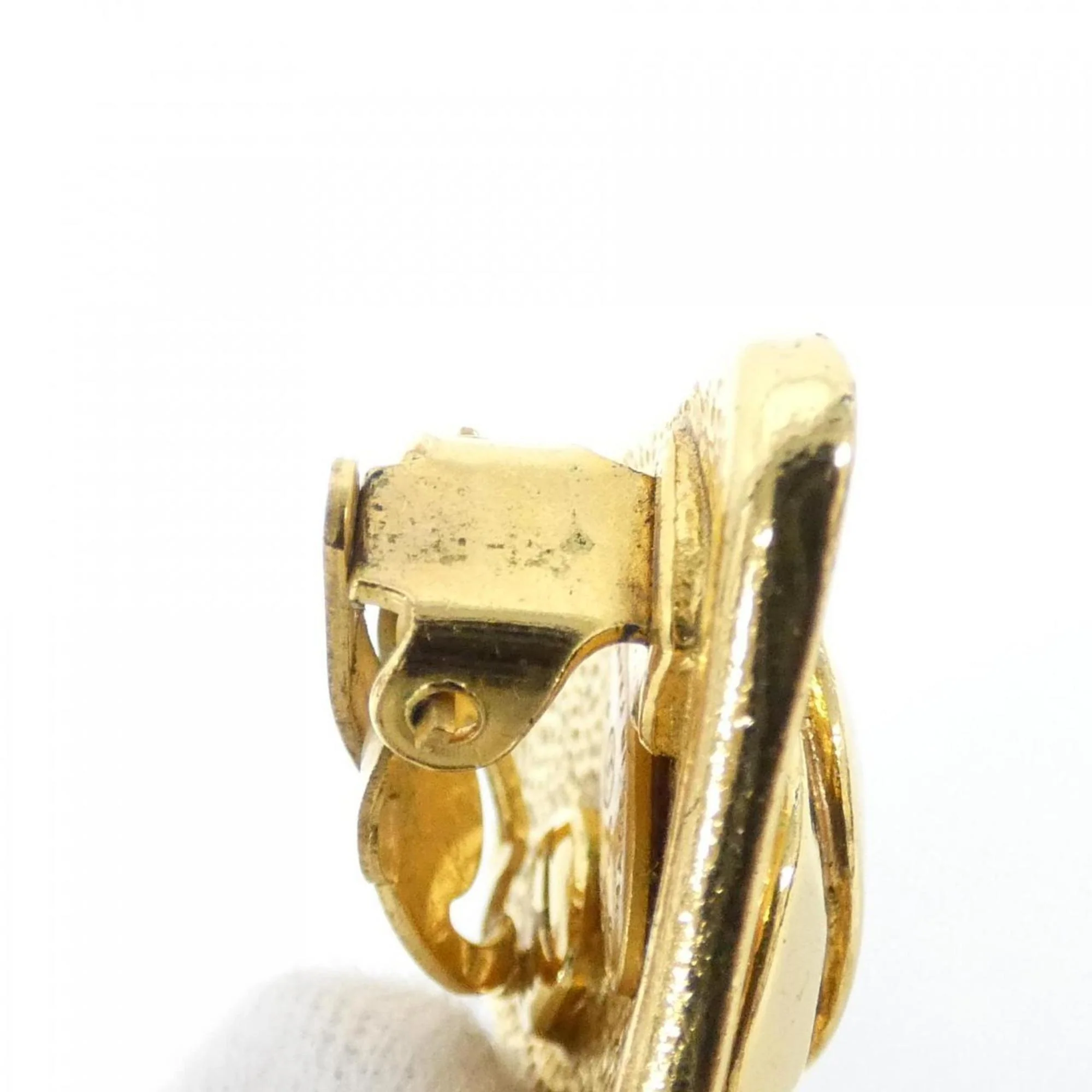 Clip-On Earrings Clip-On Gold-Tone Metal - Image 3