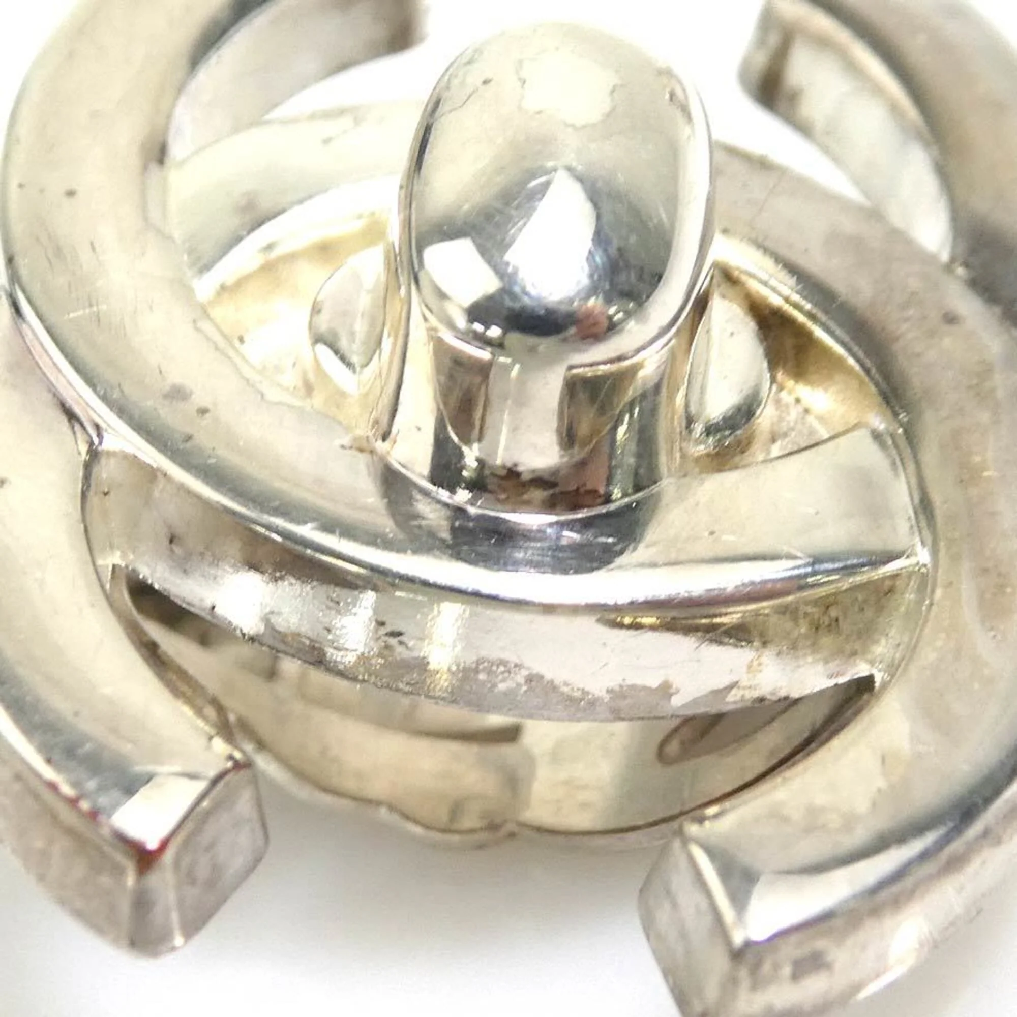 Clip-On Earrings Clip-On Silver-Tone Metal - Image 9