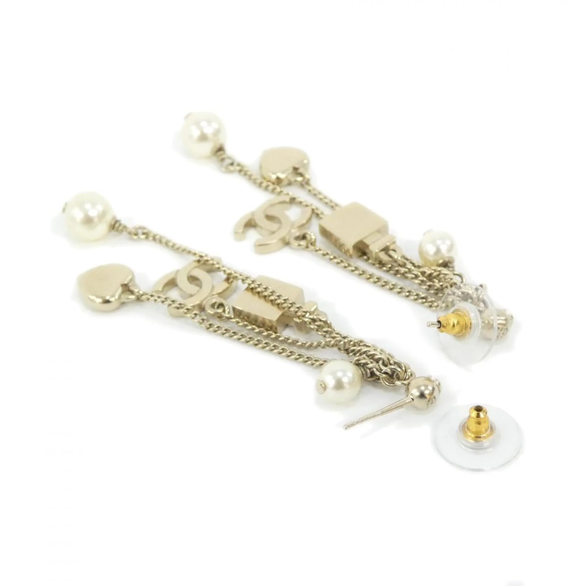 Earrings Gold-Tone Metal - Image 3