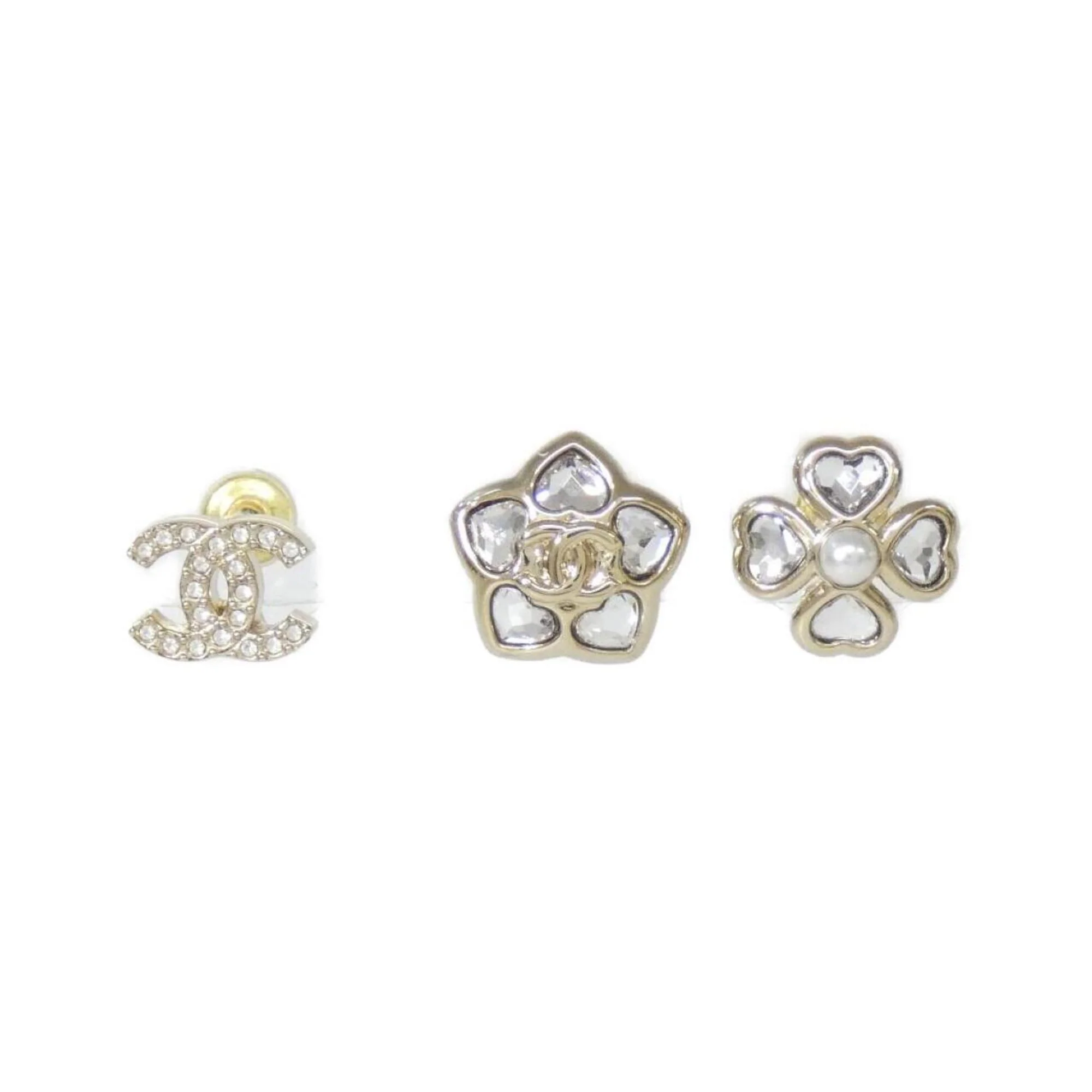 Earrings Gold-Tone Metal