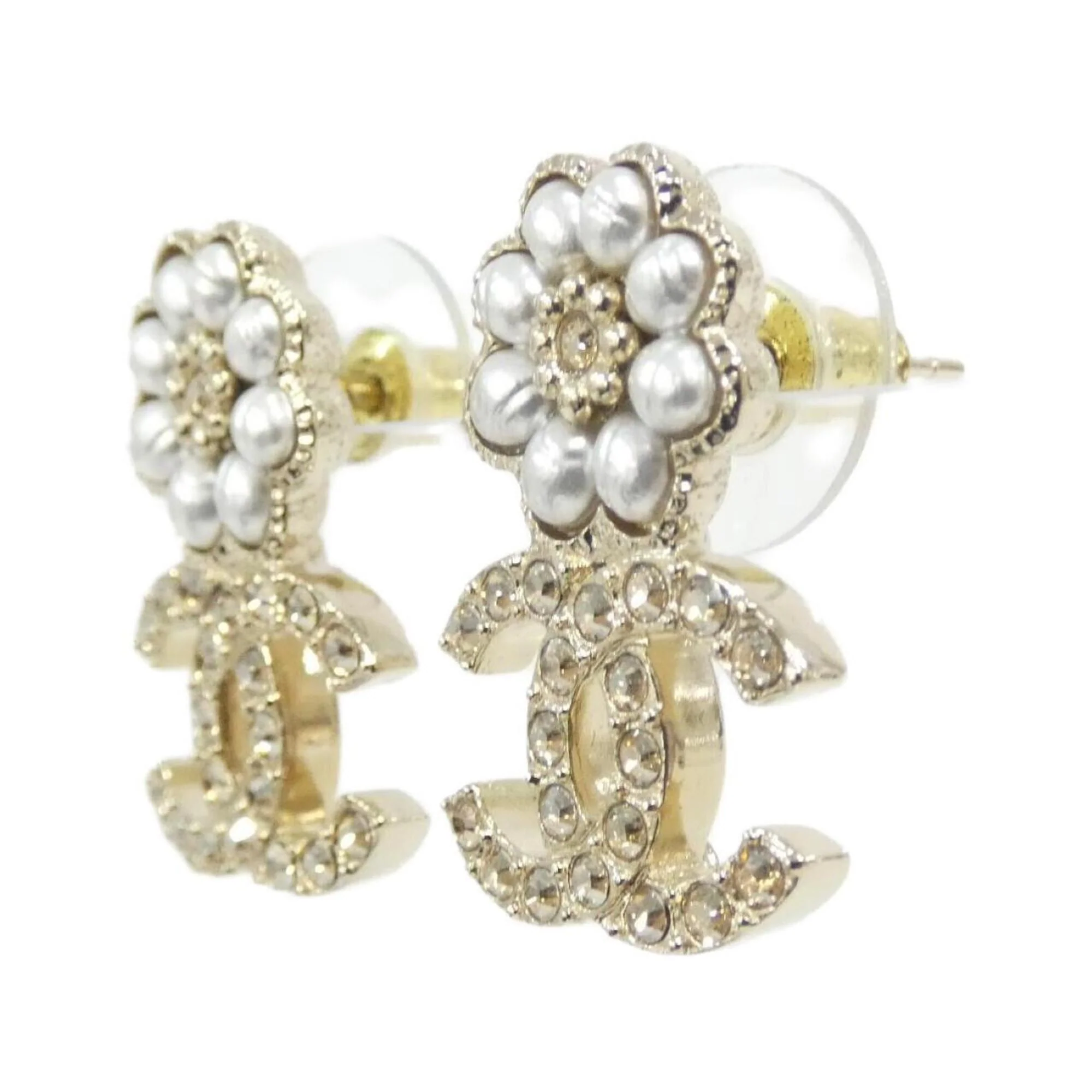Earrings Gold-Tone Metal - Image 2