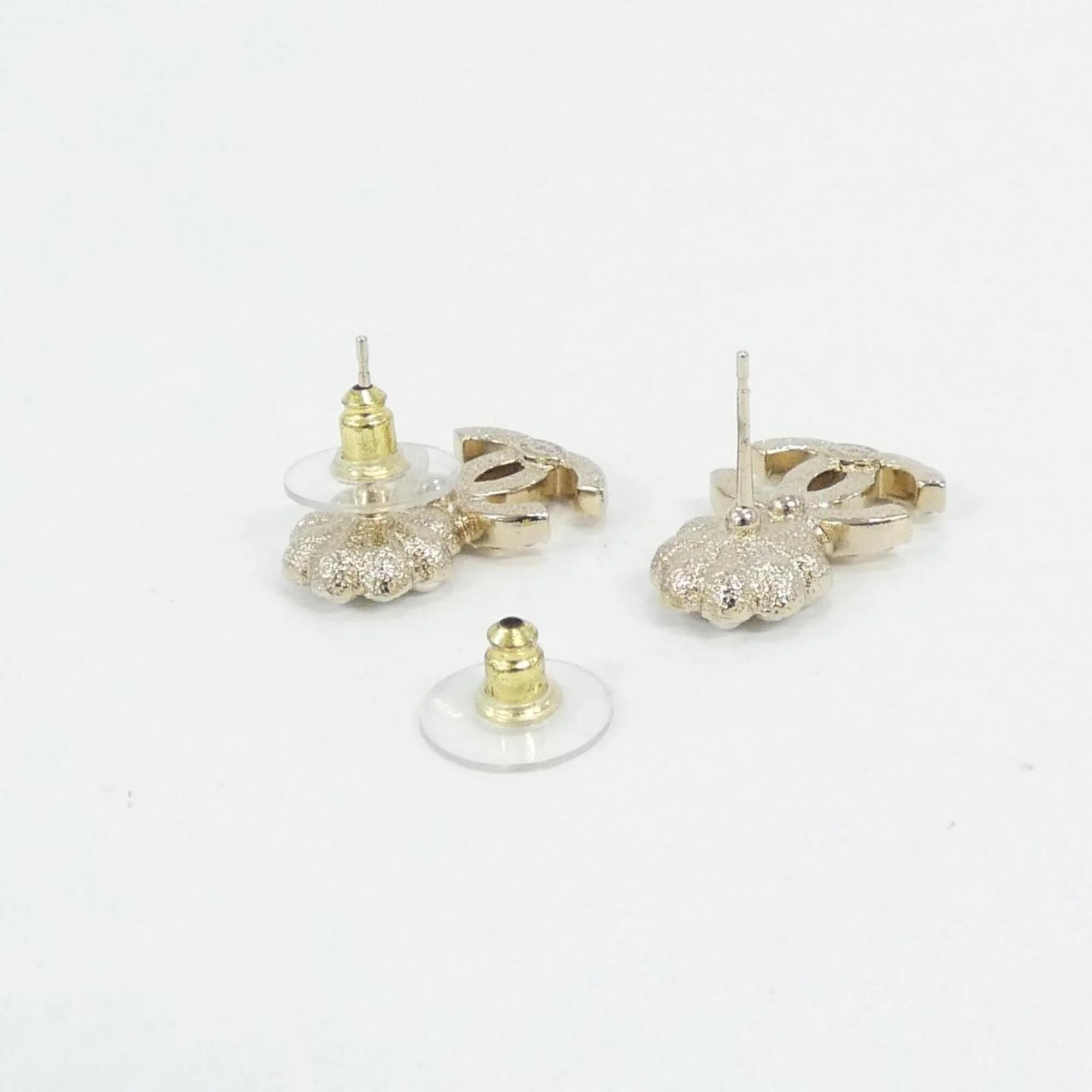 Earrings Gold-Tone Metal - Image 3