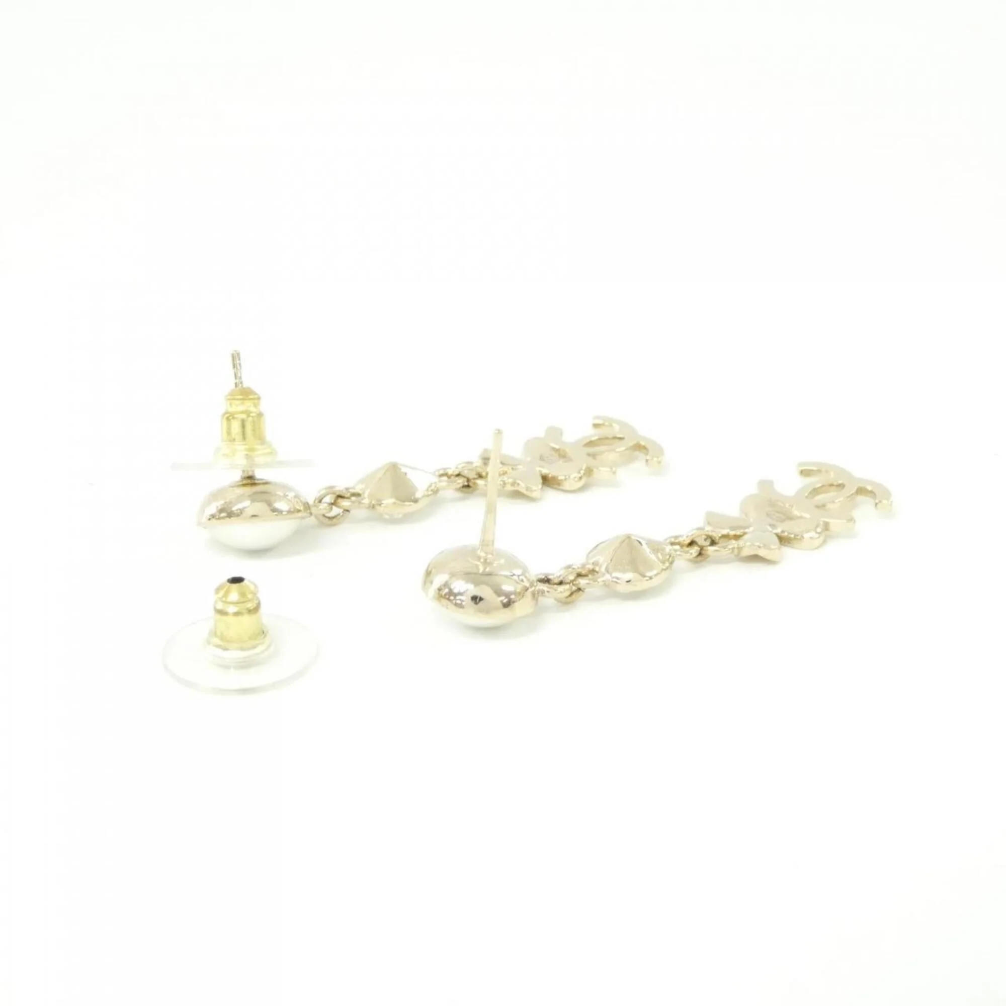 Earrings Gold-Tone Metal - Image 3
