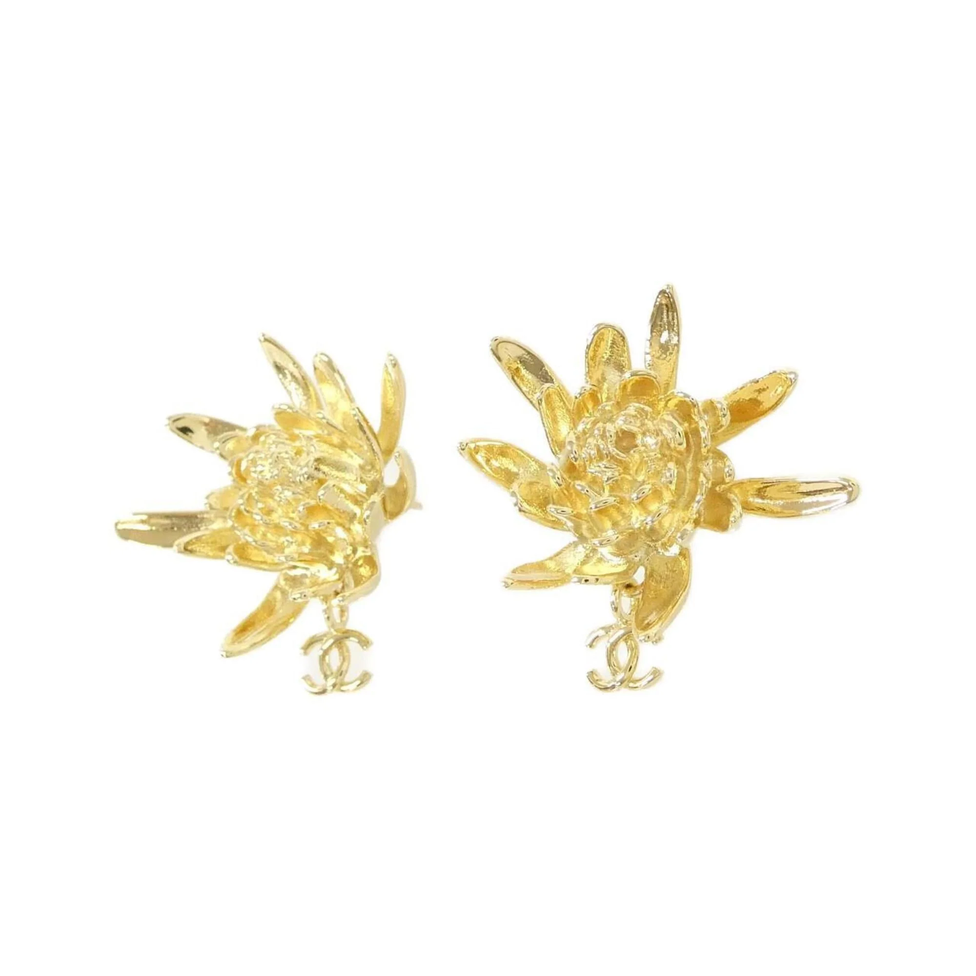 Earrings Gold-Tone Metal - Image 2