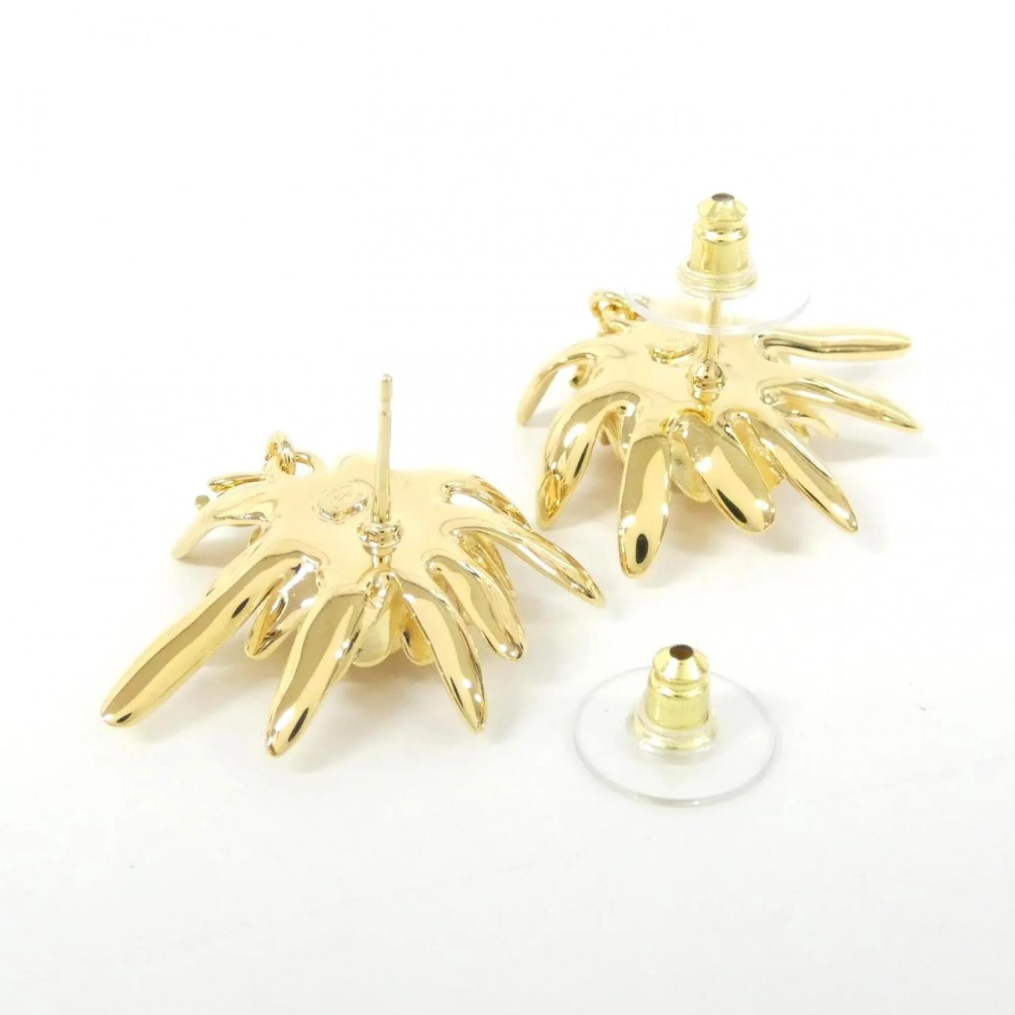 Earrings Gold-Tone Metal - Image 3