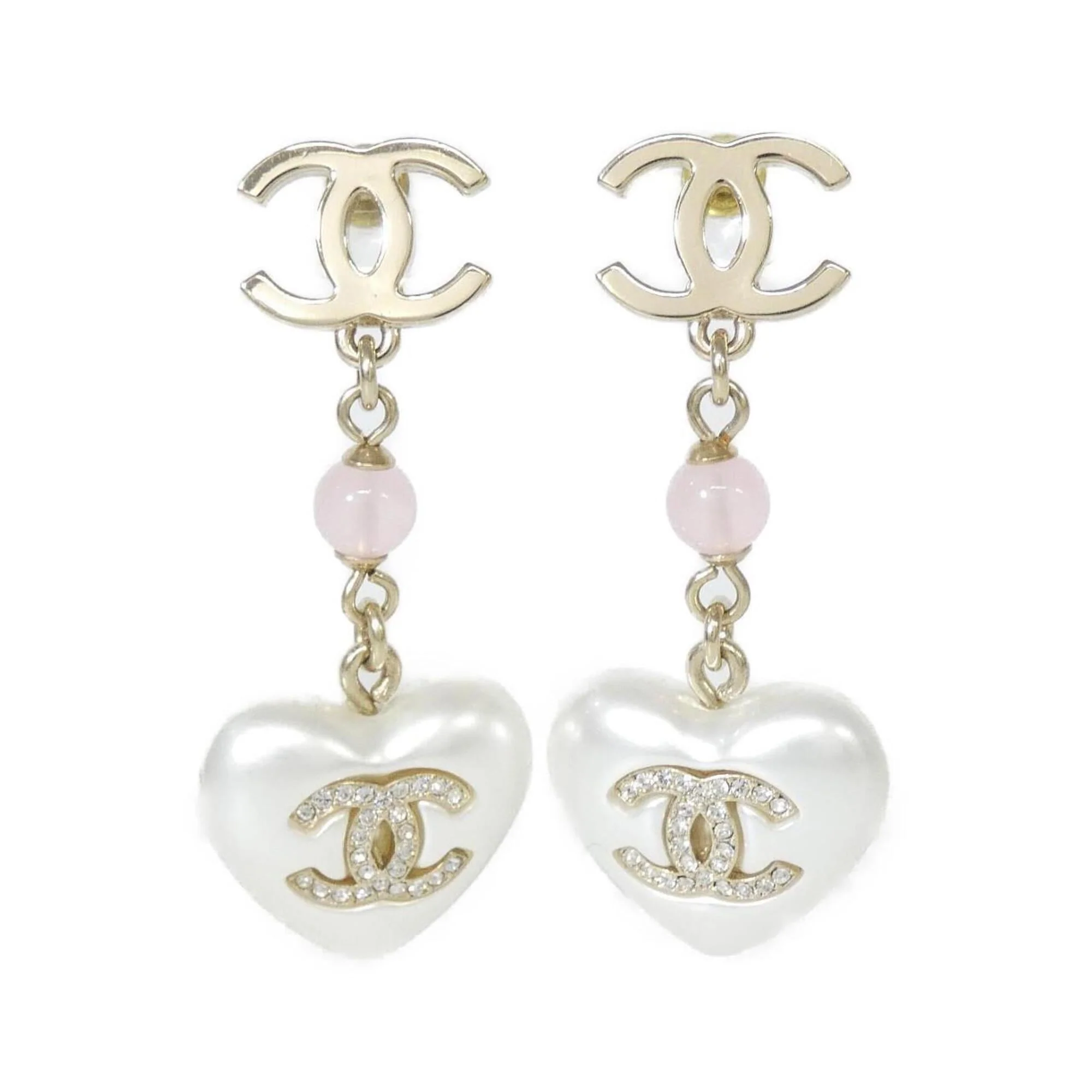 Earrings Gold-Tone Metal