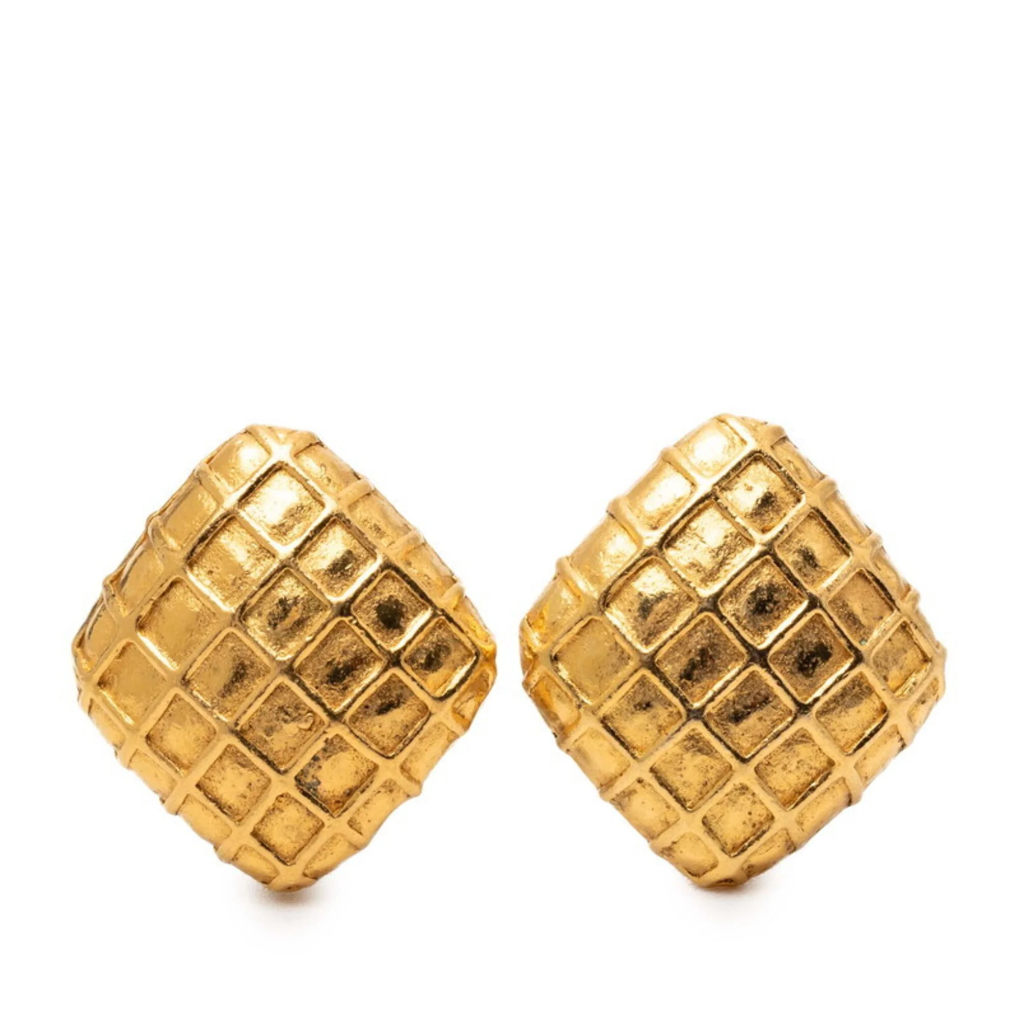 Earrings Gold-Tone Metal
