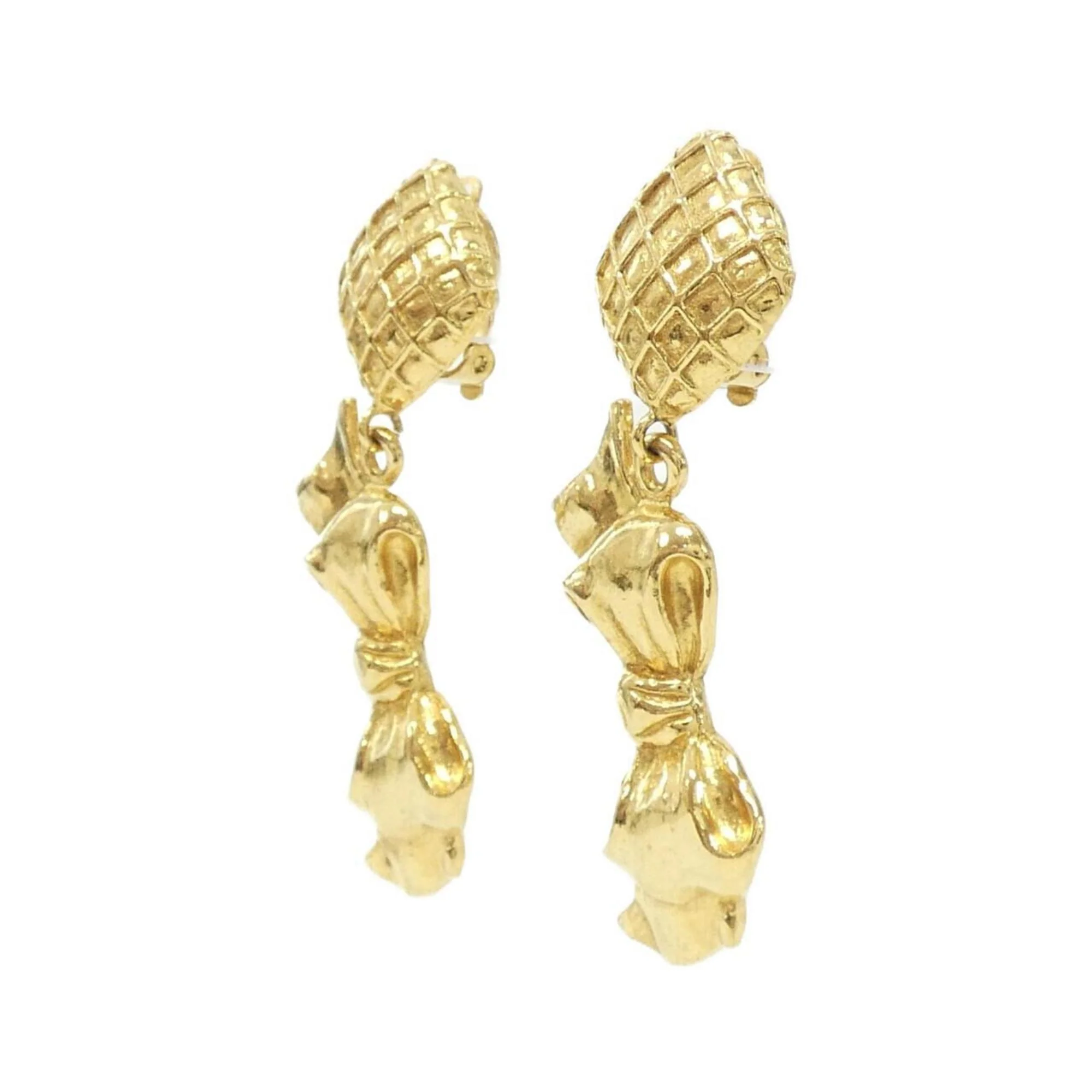 Earrings Gold-Tone Metal - Image 2