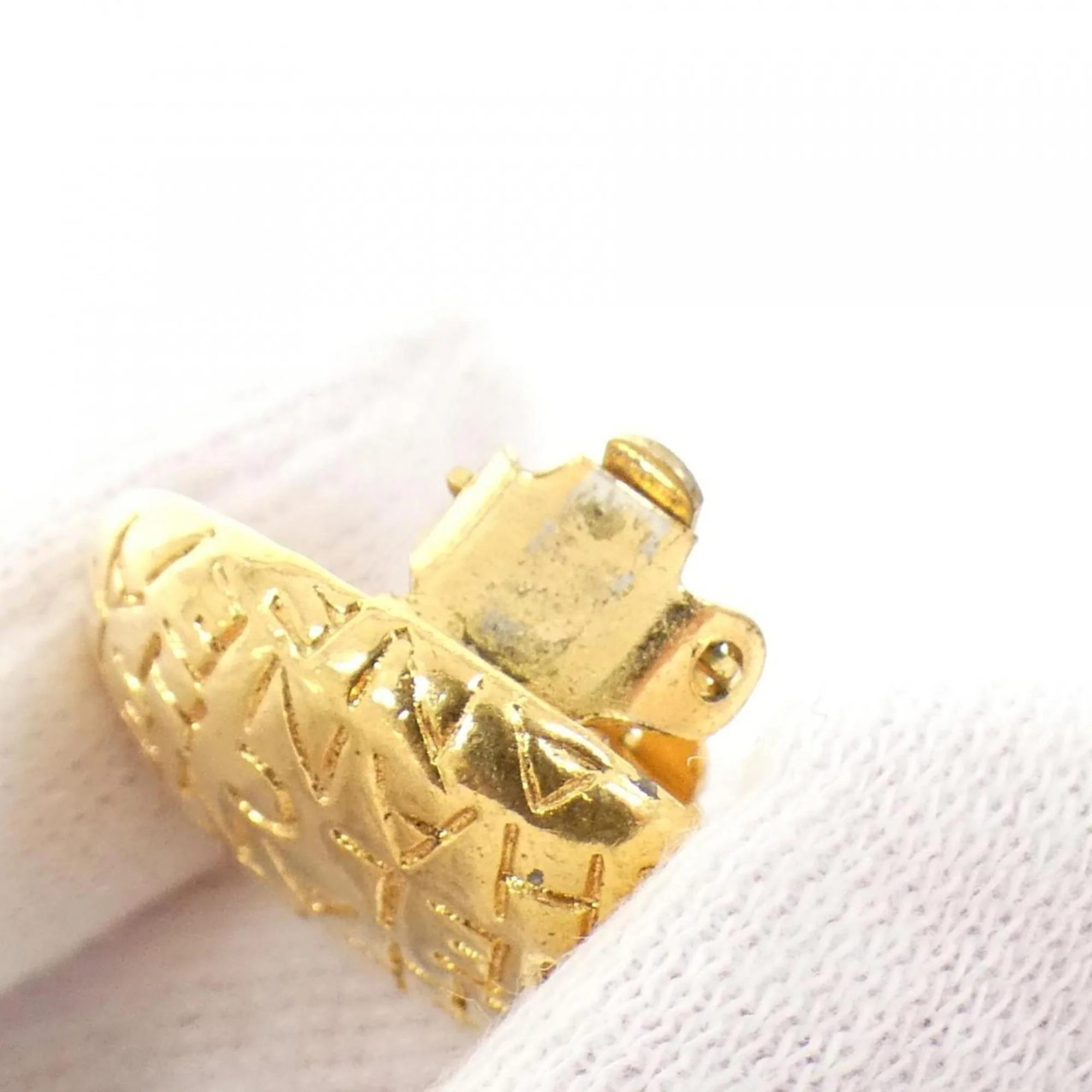 Earrings Gold-Tone Metal - Image 4
