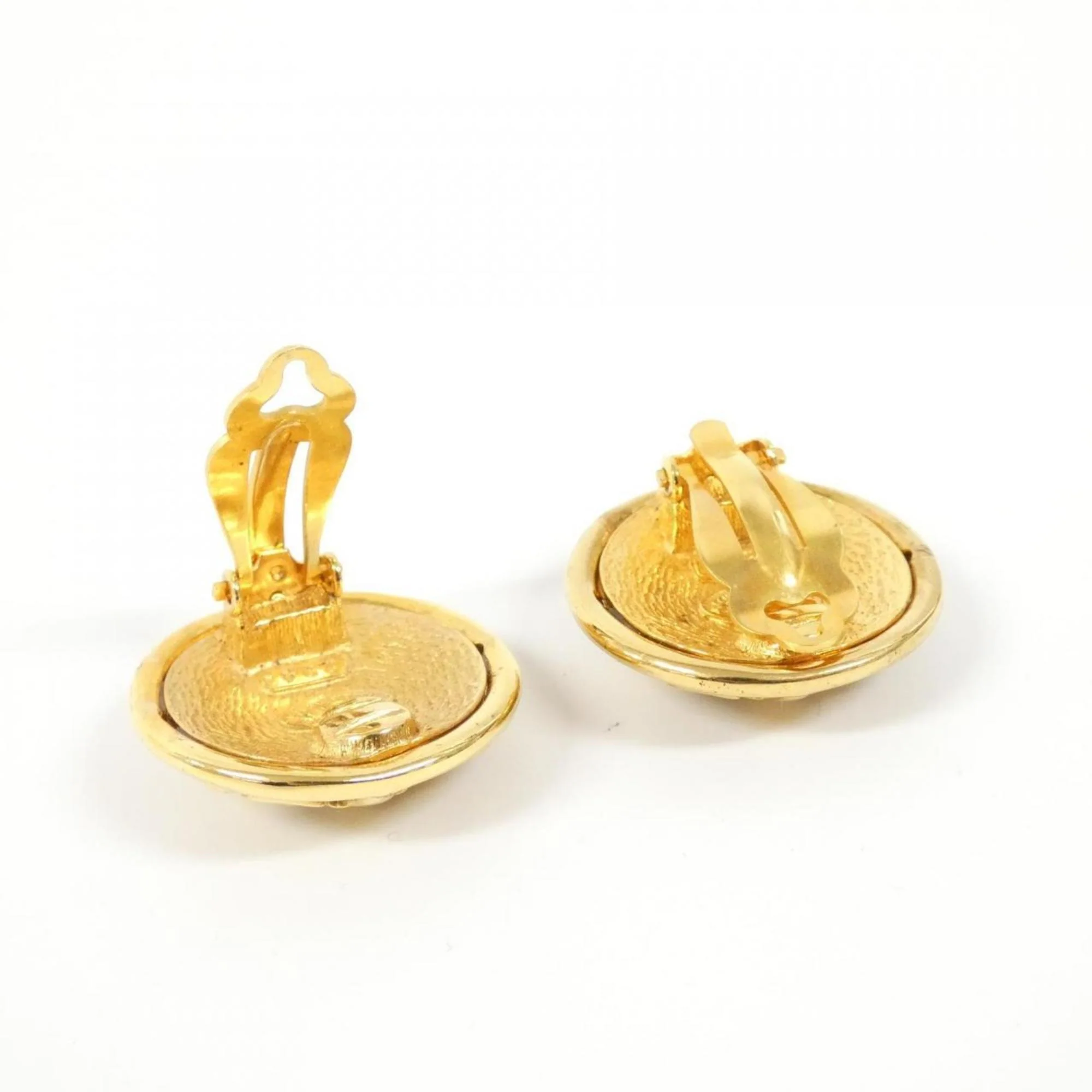 Earrings Gold-Tone Metal - Image 3