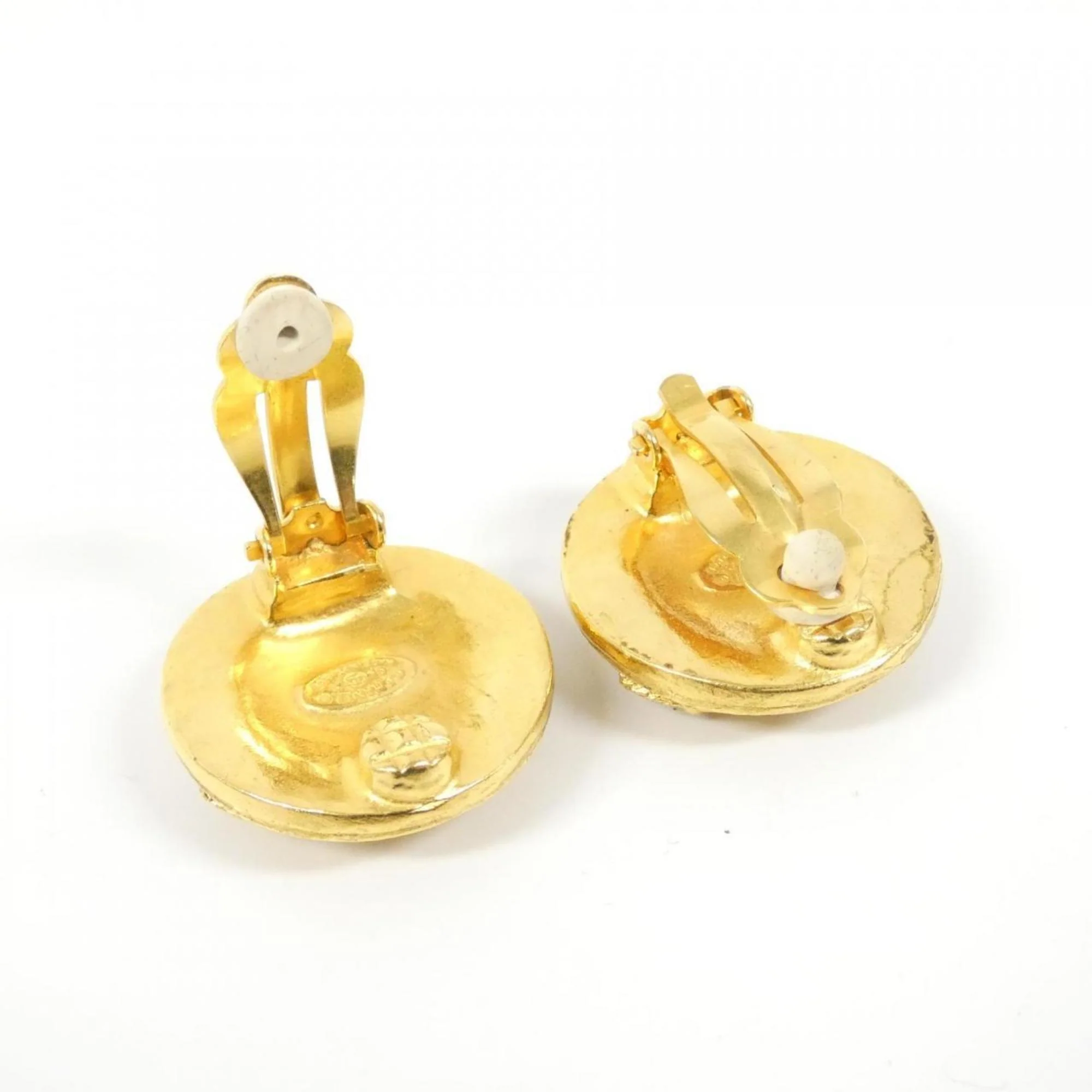 Earrings Gold-Tone Metal - Image 3
