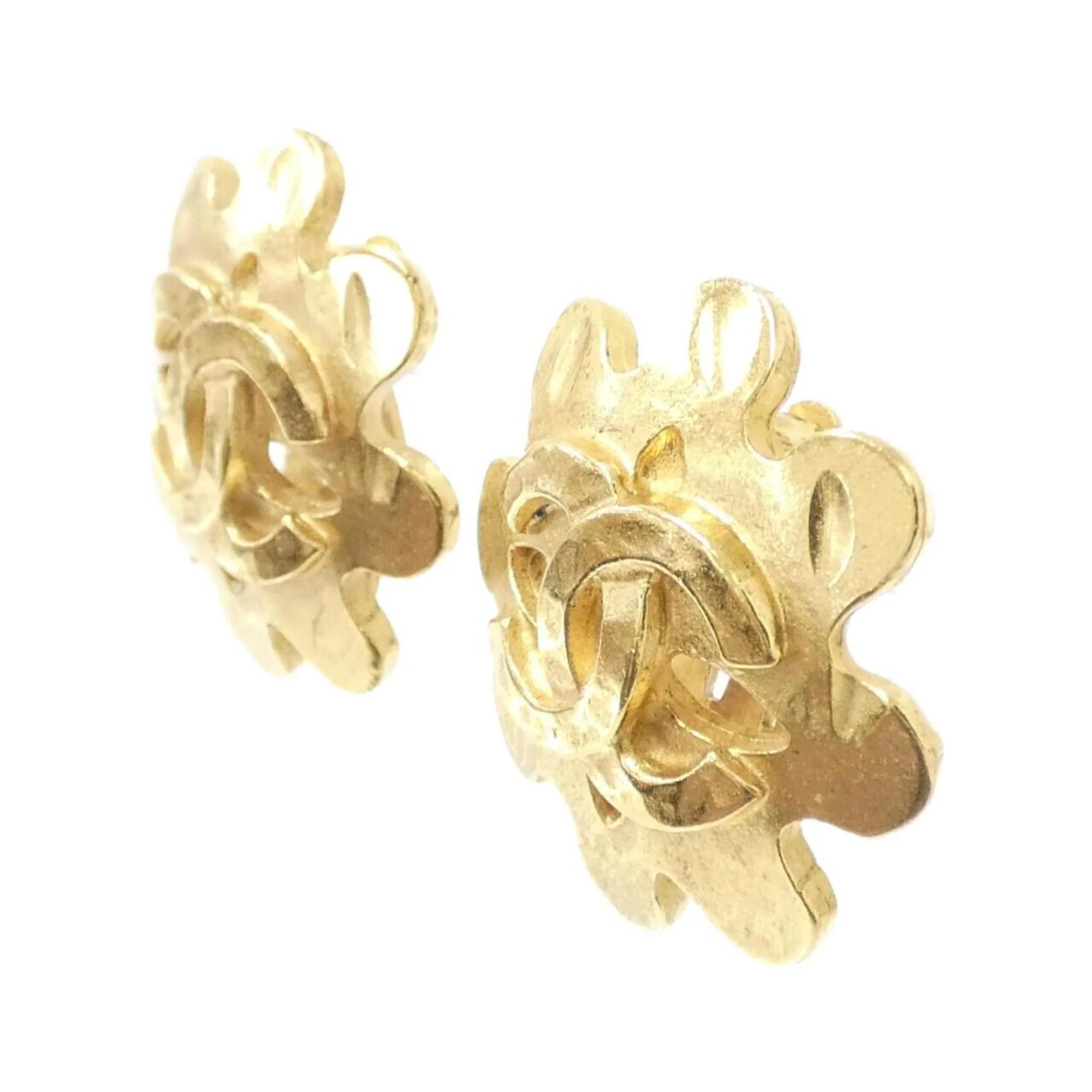 Earrings Gold-Tone Metal - Image 2