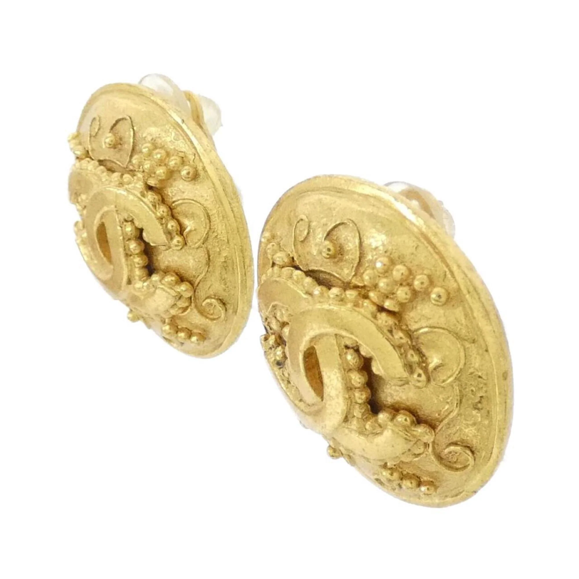 Earrings Gold-Tone Metal - Image 2