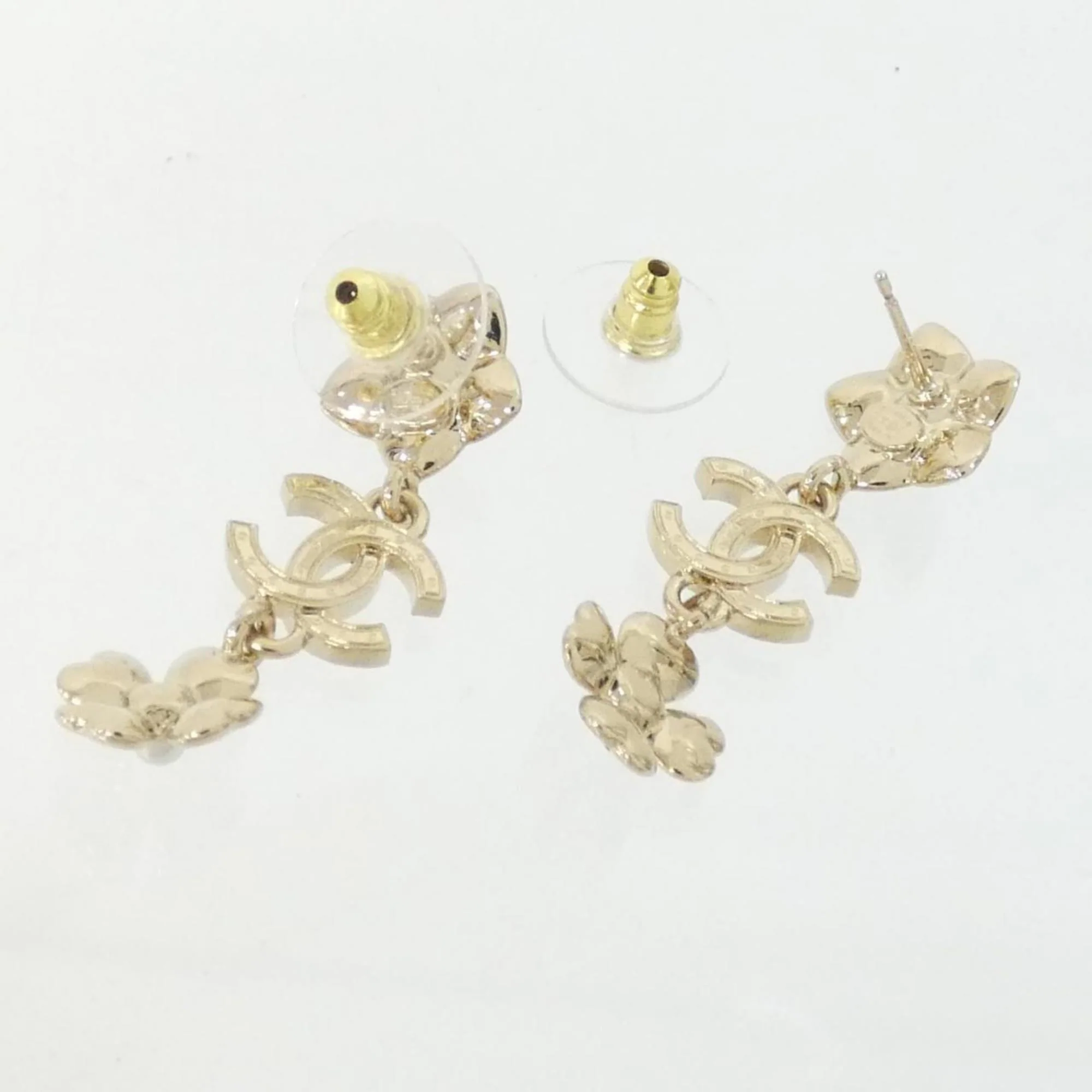 Earrings Gold-Tone Metal - Image 3