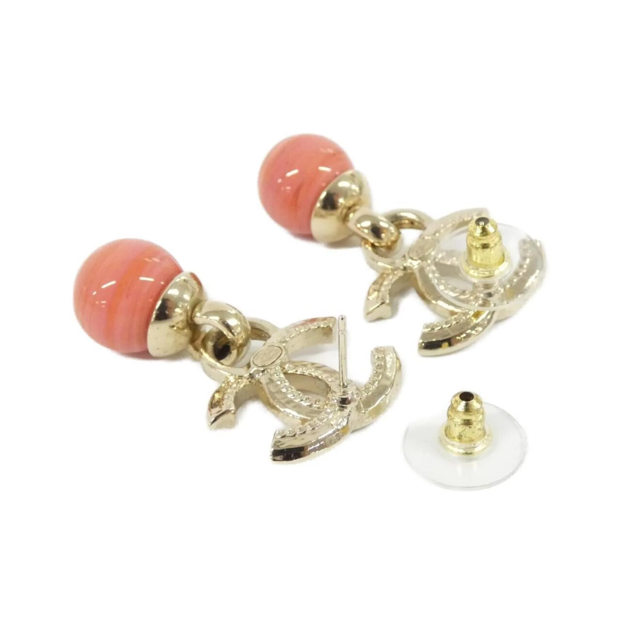 Earrings Gold-Tone Metal - Image 3