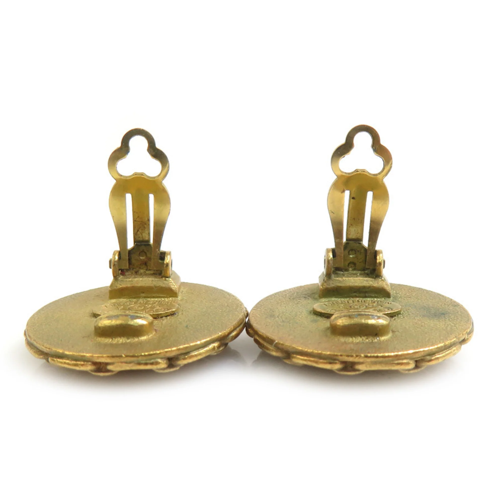 Earrings Gold-Tone Metal - Image 6