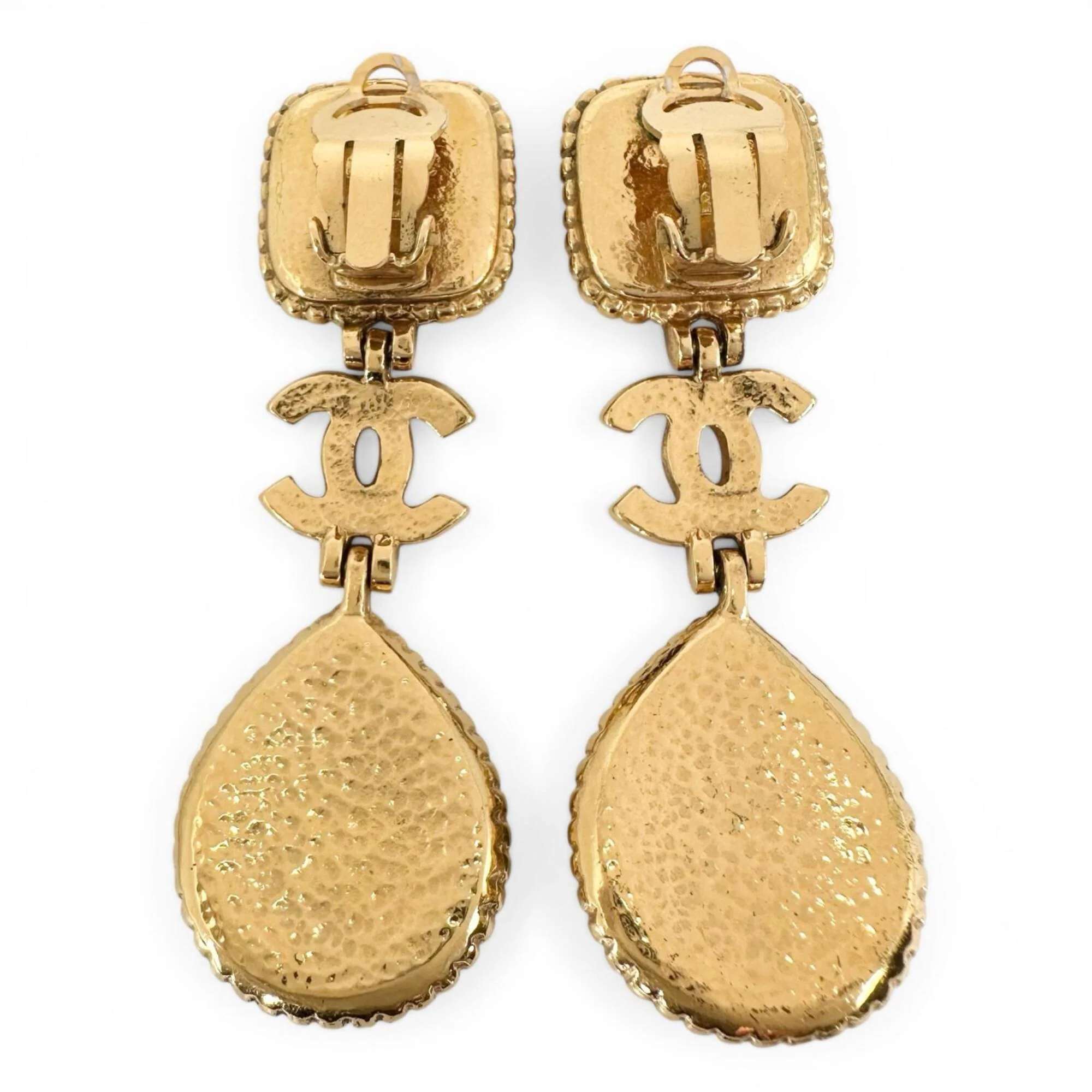 Earrings Gold-Tone Metal - Image 3
