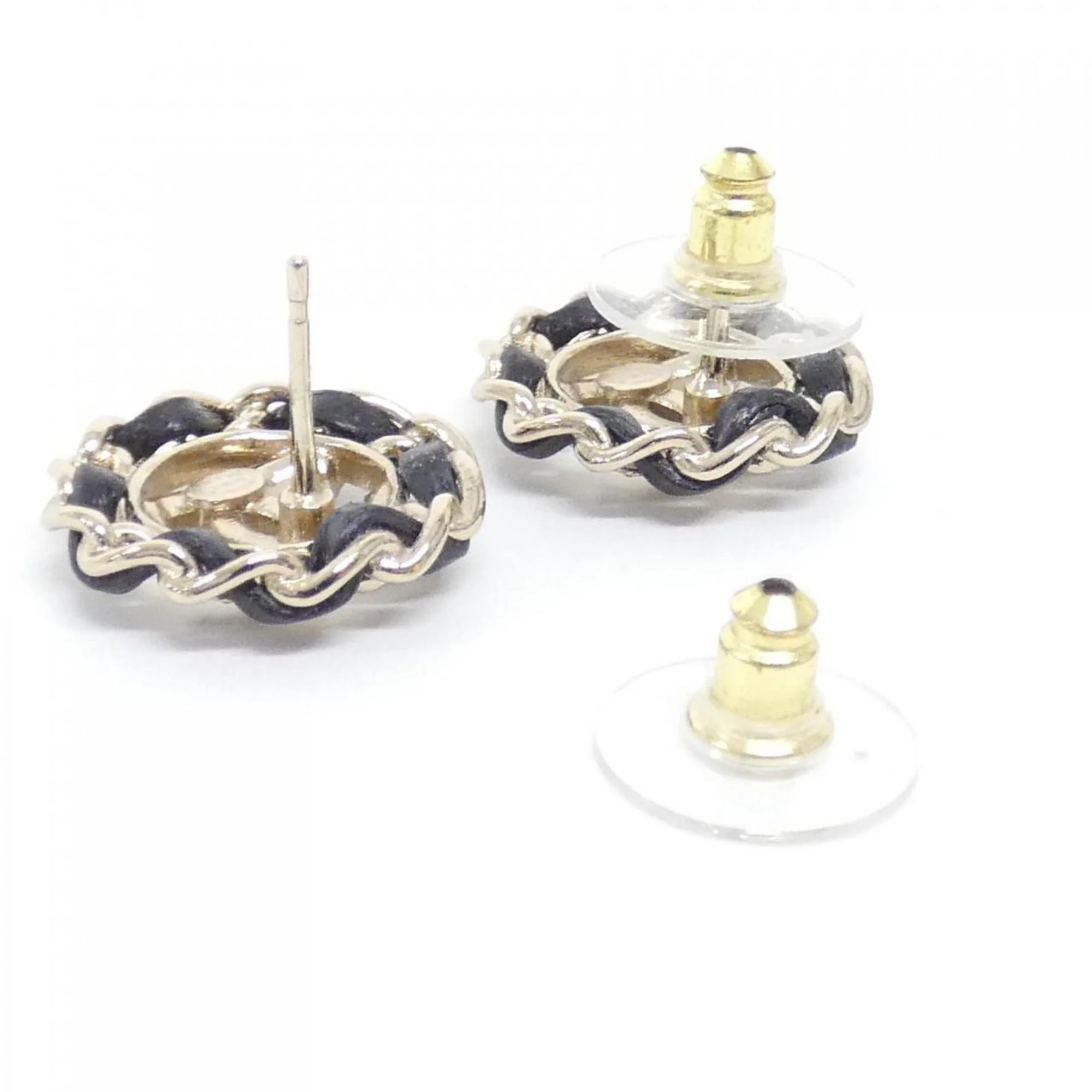 Earrings Leather and Crystal - Image 4