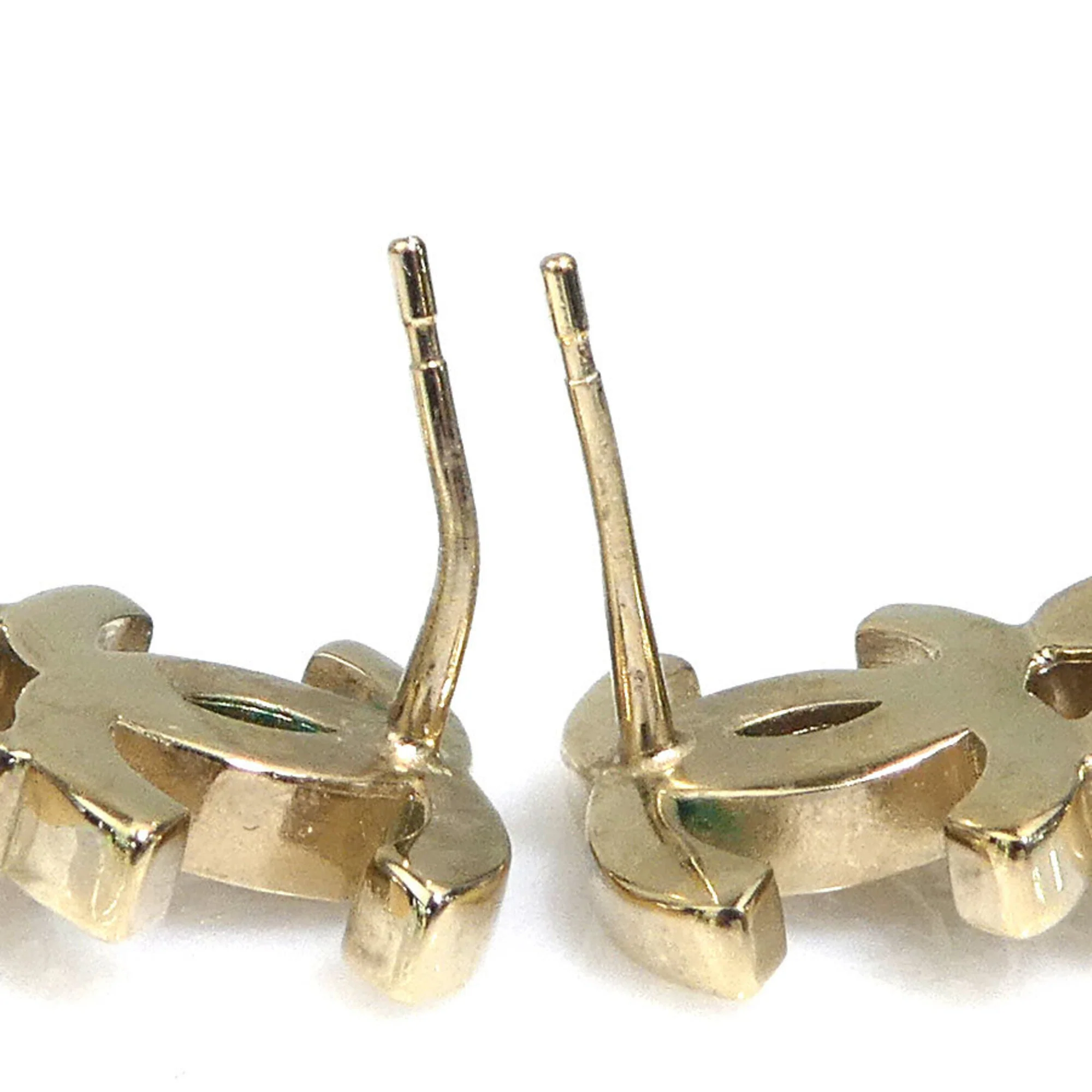 Pearl Clip-On Earrings Artificial Pearl and Metal and Rhinestone - Image 7