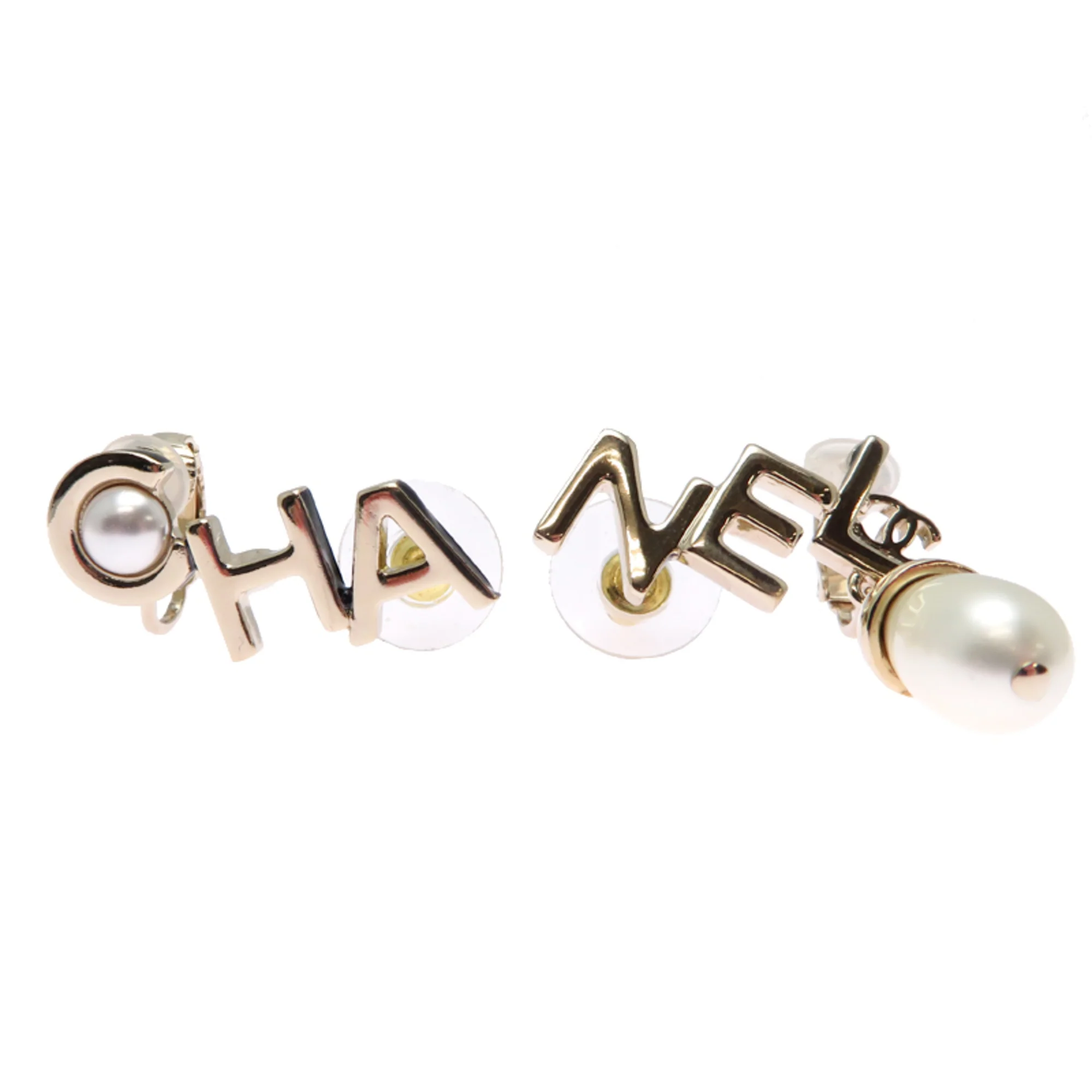 Pearl Earrings Metal