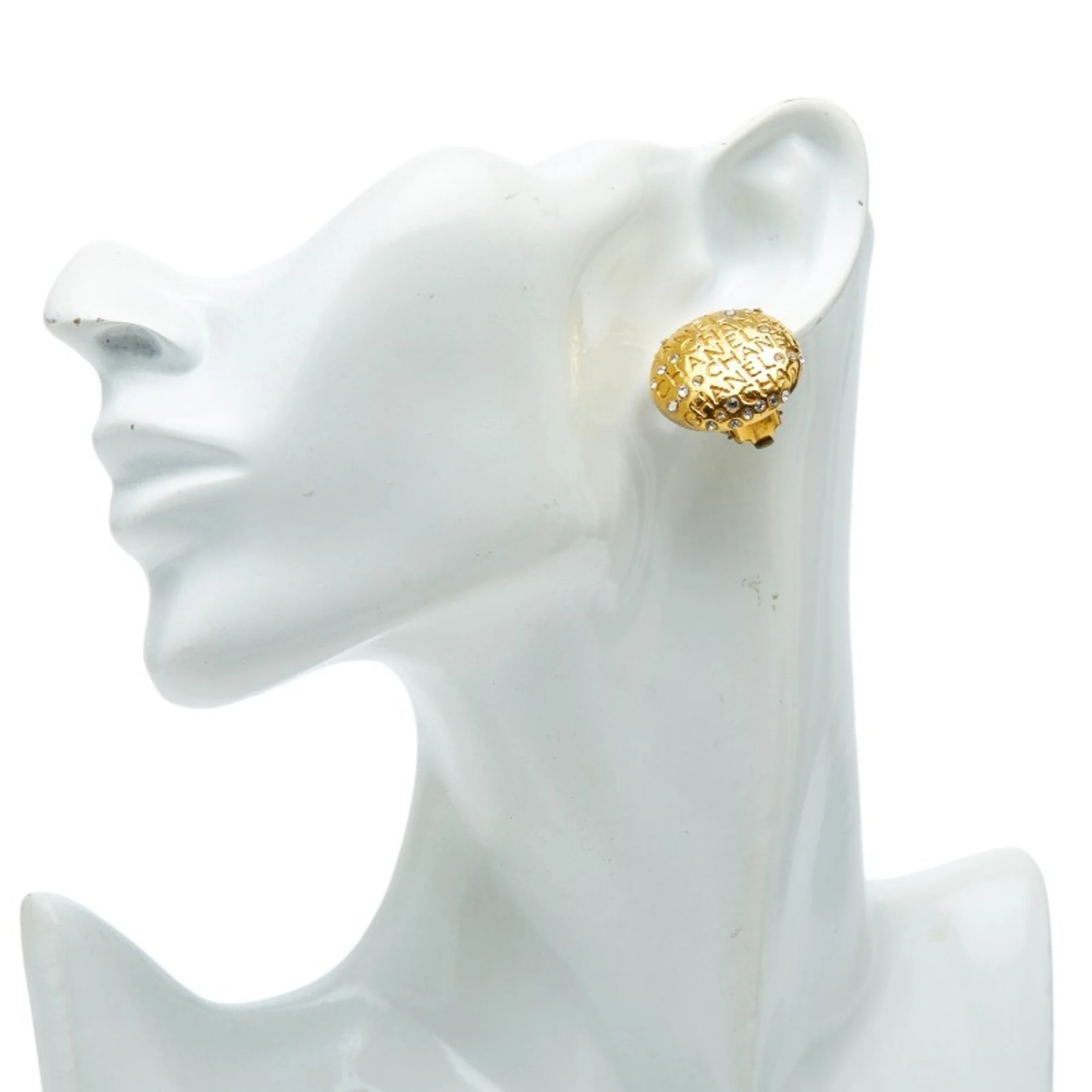 Rhinestone Clip-On Earrings Rhinestone - Image 5