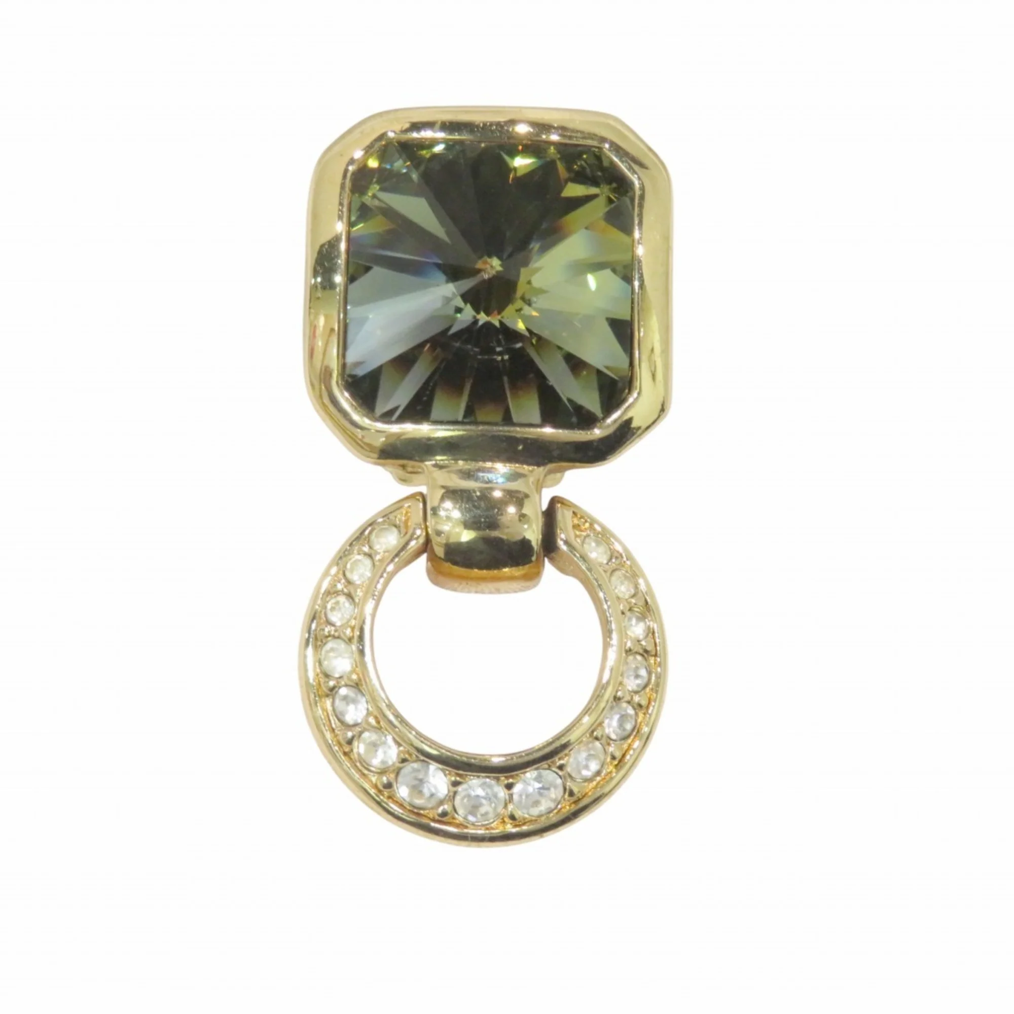 Clip-On Earrings Clip-On Gold-Tone Metal - Image 6