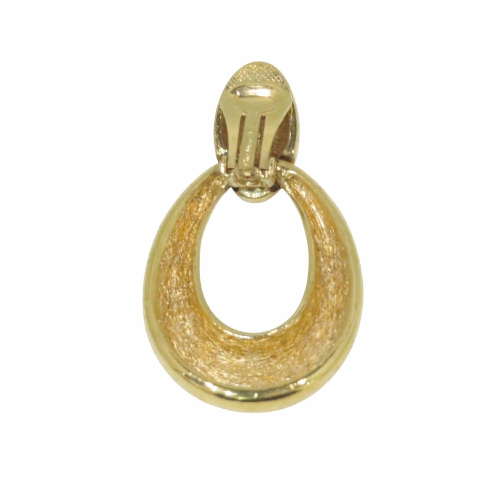 Clip-On Earrings Clip-On Gold-Tone Metal - Image 3