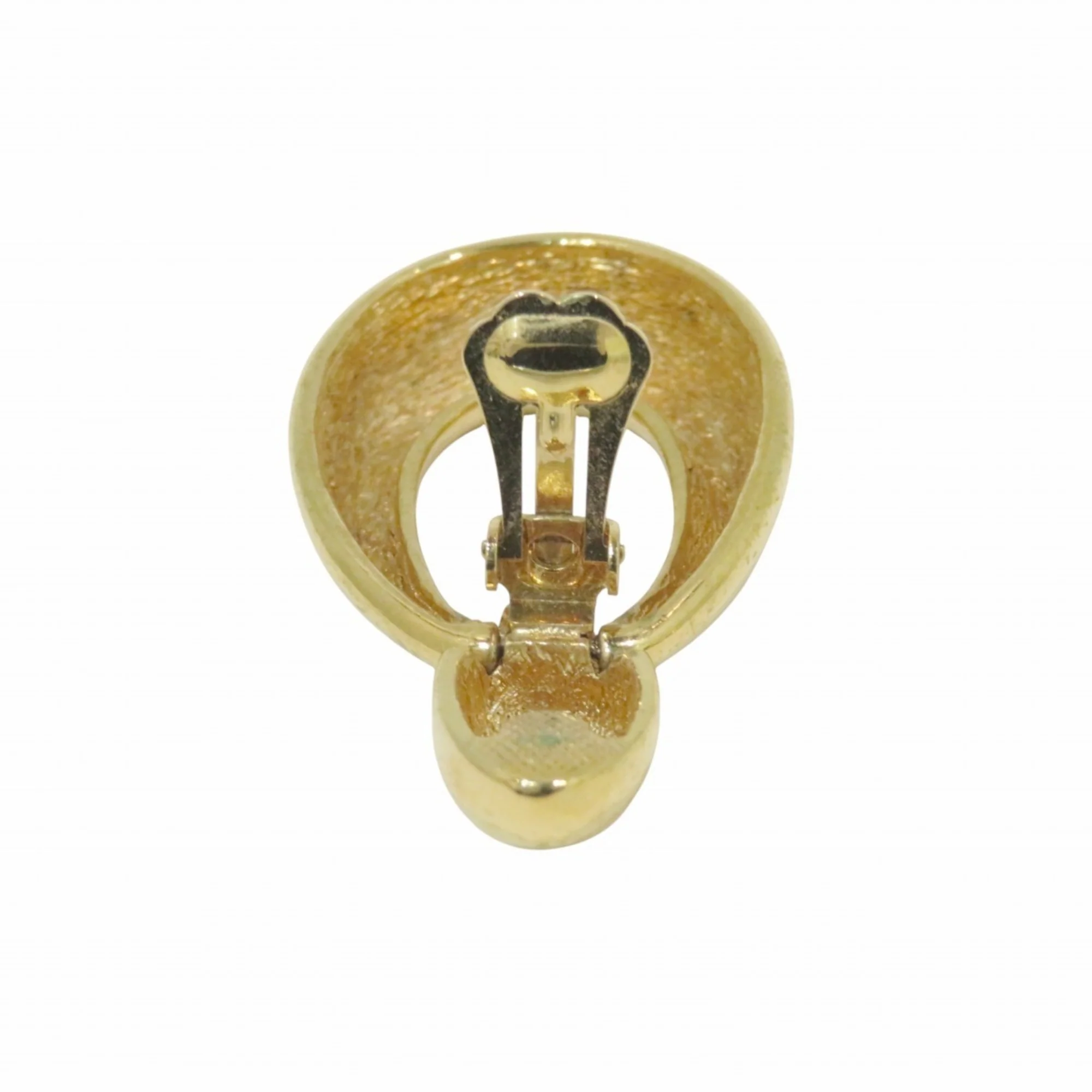 Clip-On Earrings Clip-On Gold-Tone Metal - Image 4