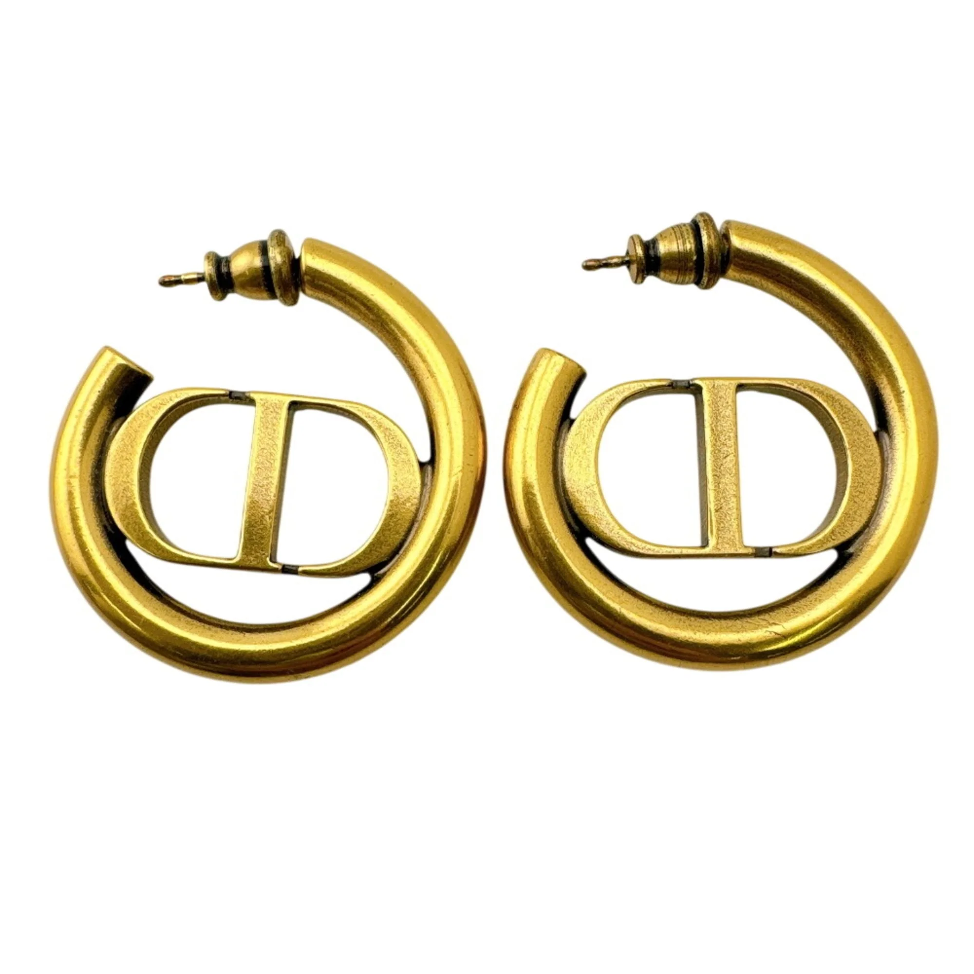 Earrings Gold-Tone Metal - Image 2