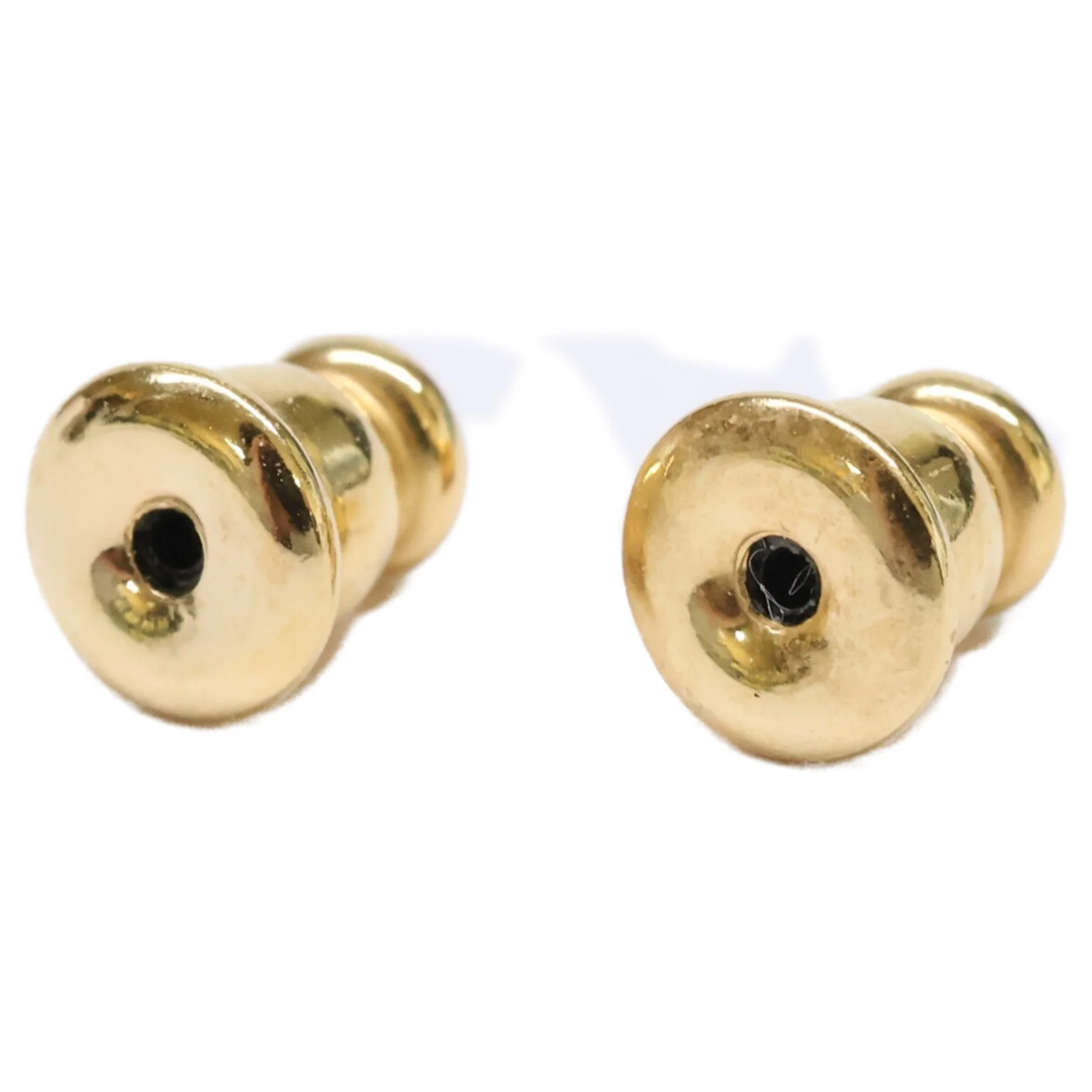 Earrings Rhinestone Stud Gold-Tone Metal - Image 6
